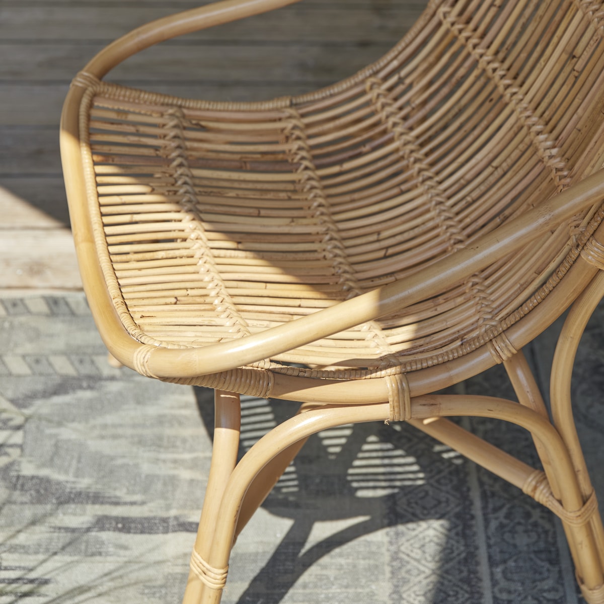 Pia - Gartensessel aus Rattan