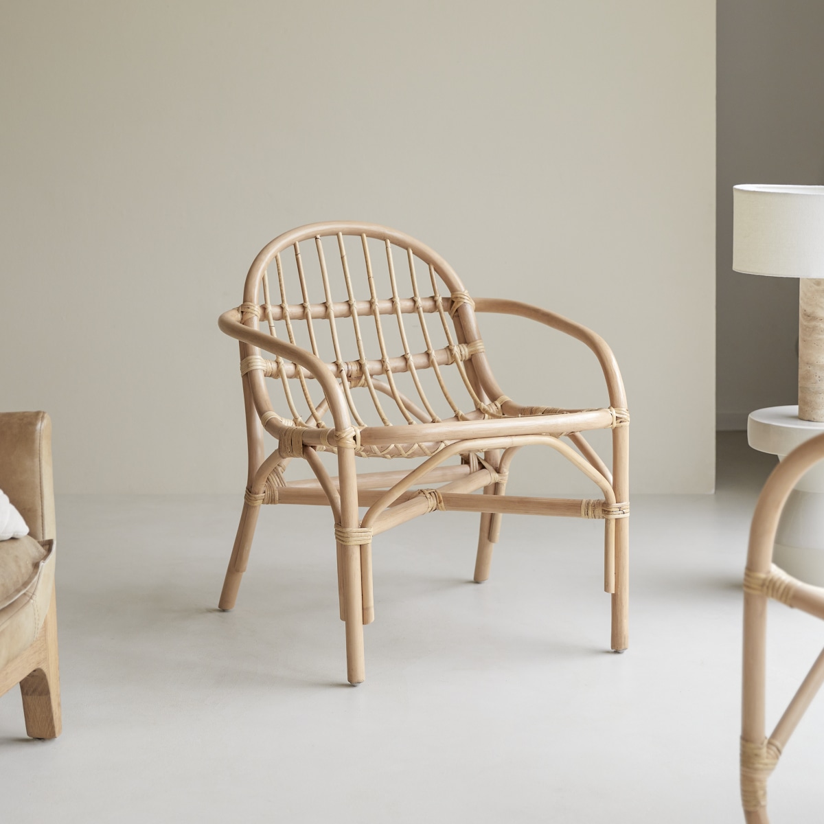 Mina - Sessel aus Rattan