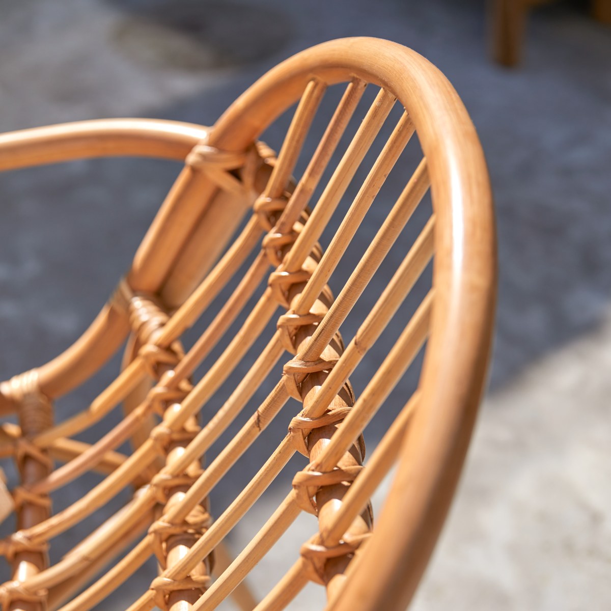 Mina - Gartensessel aus Rattan