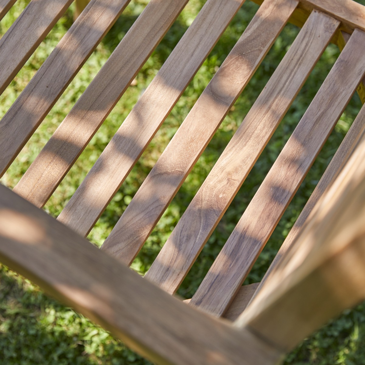 Andria - Garten Lehnstuhl aus massivem Teakholz
