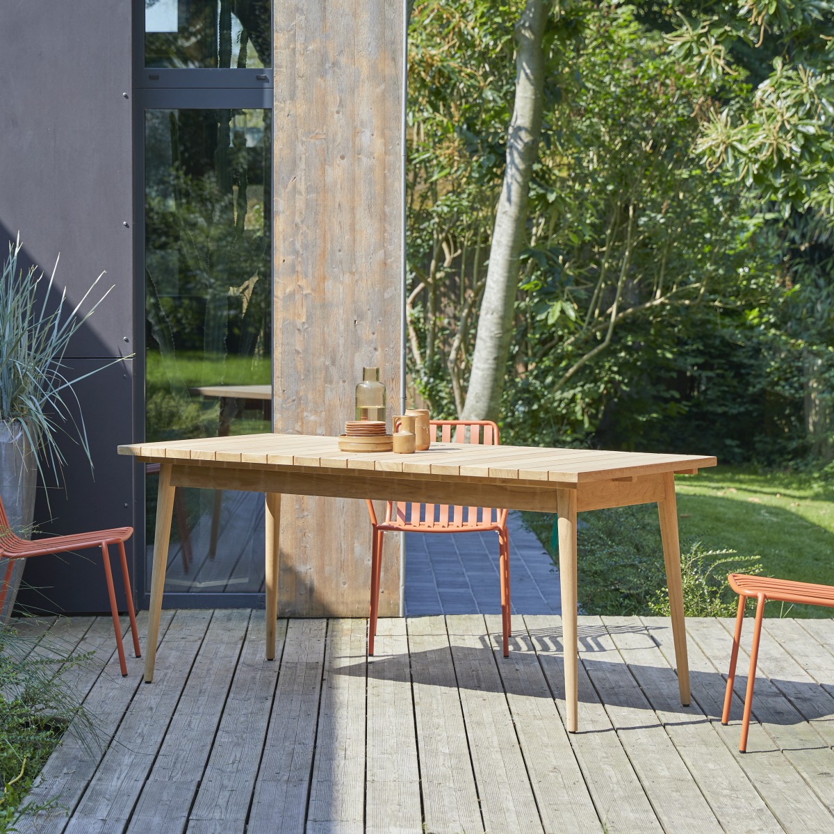 Vadim - Outdoor Tisch aus massivem Teak 6/8 Pers.