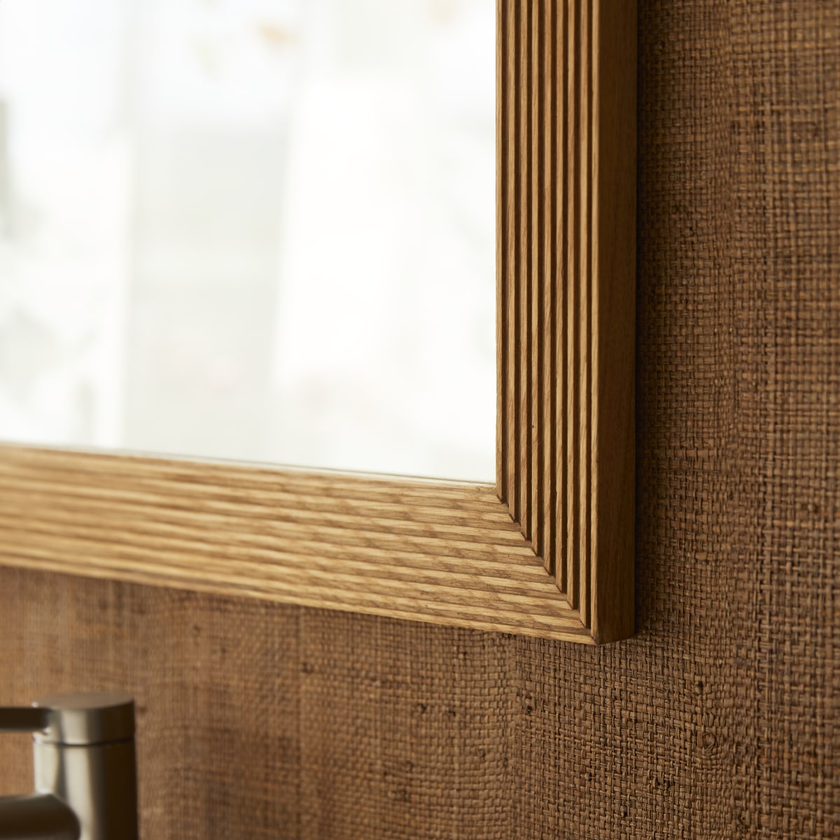 Karl - Solid oak mirror 70x50 cm