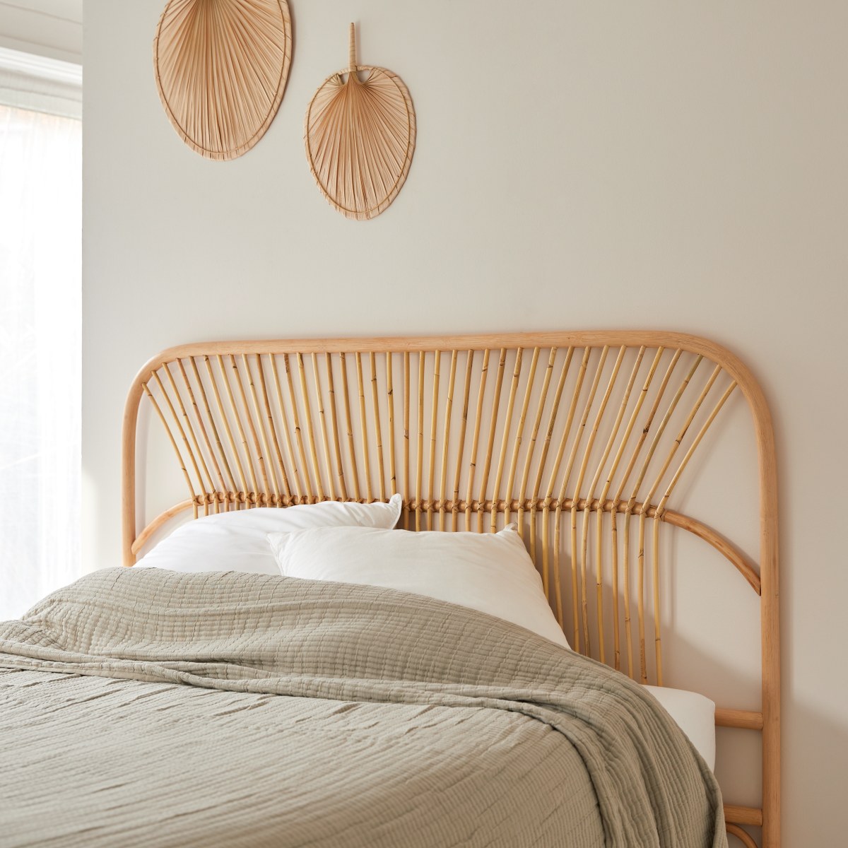 Colette - Kopfteil aus Rattan 160 cm