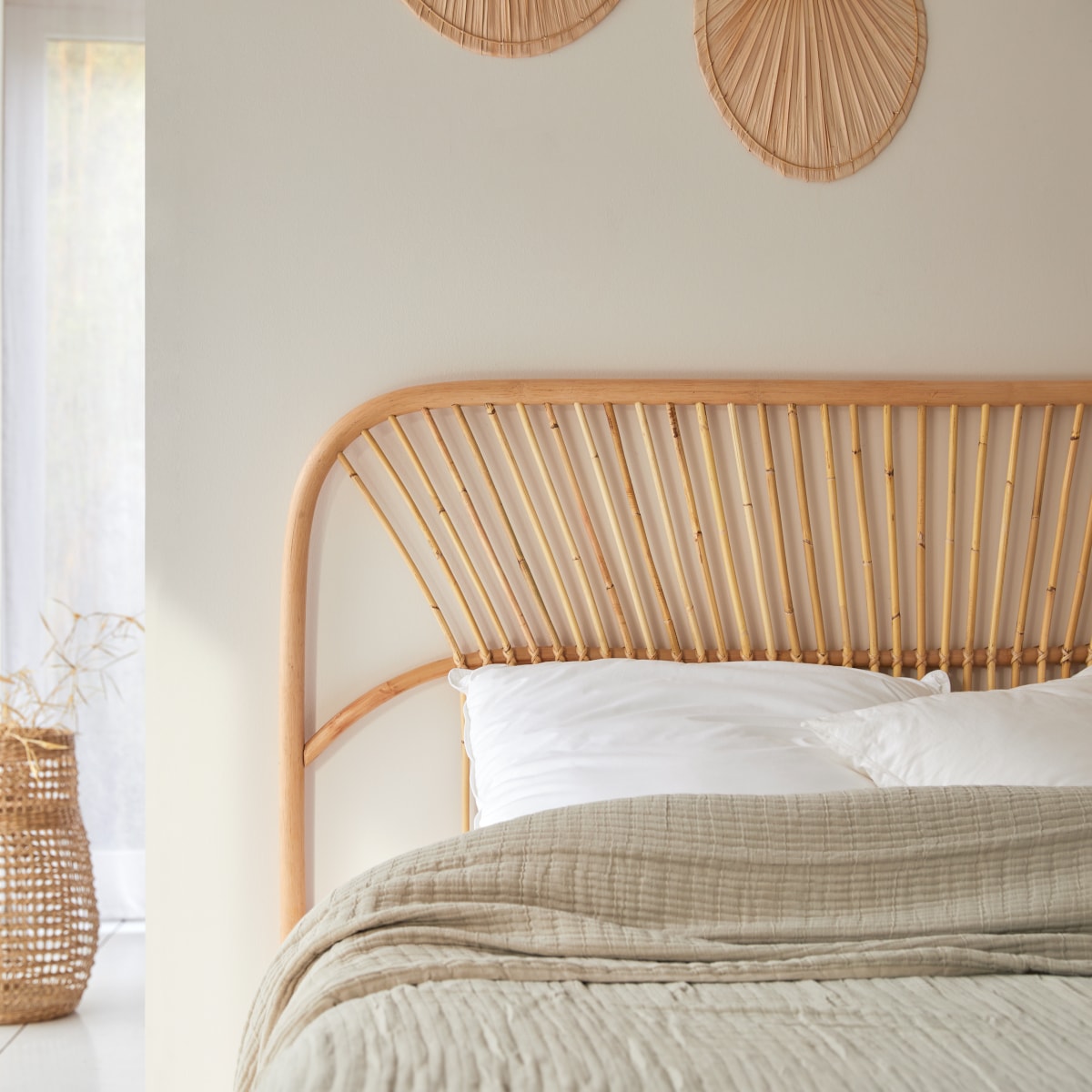 Colette - Kopfteil aus Rattan 160 cm