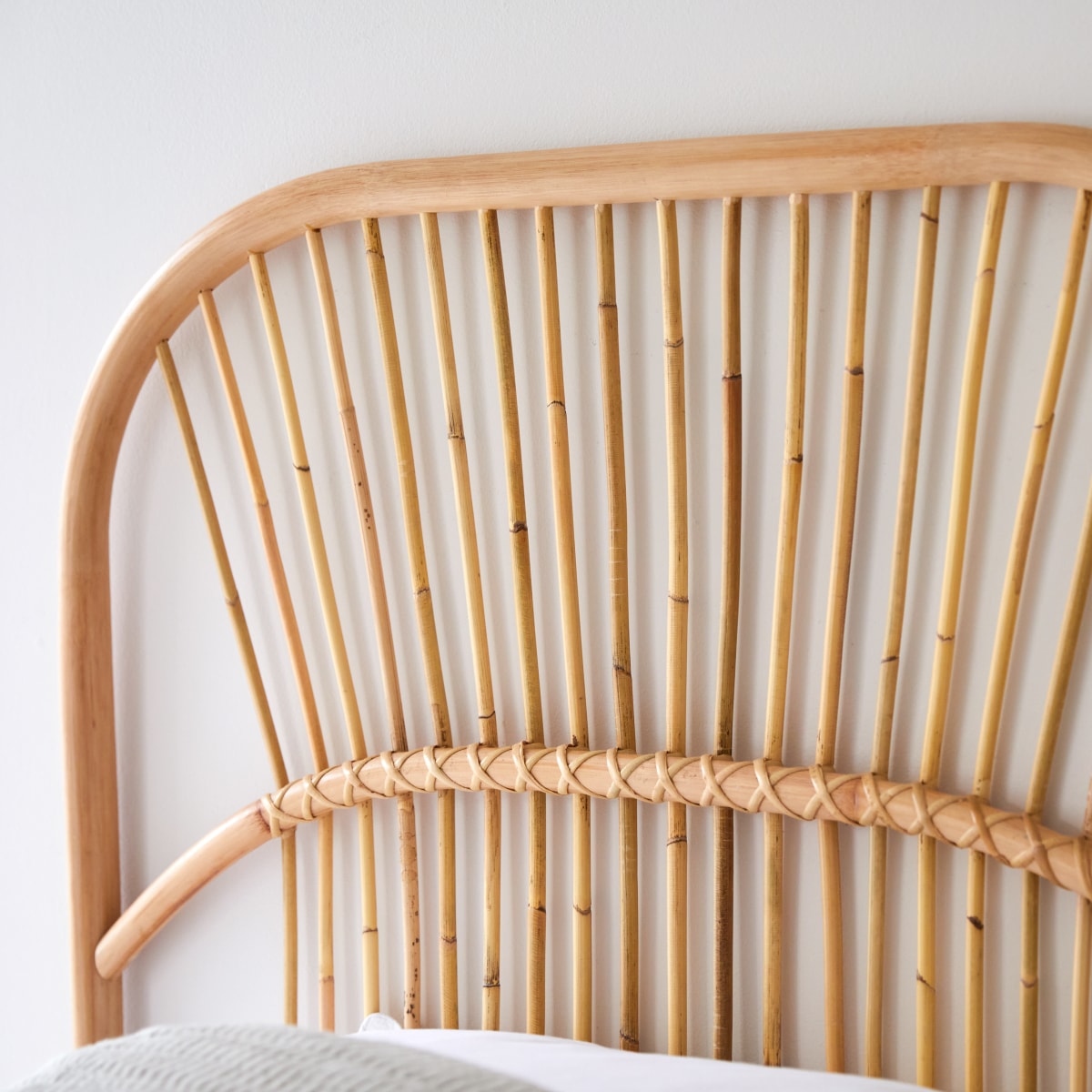 Colette - Kopfteil aus Rattan 90 cm