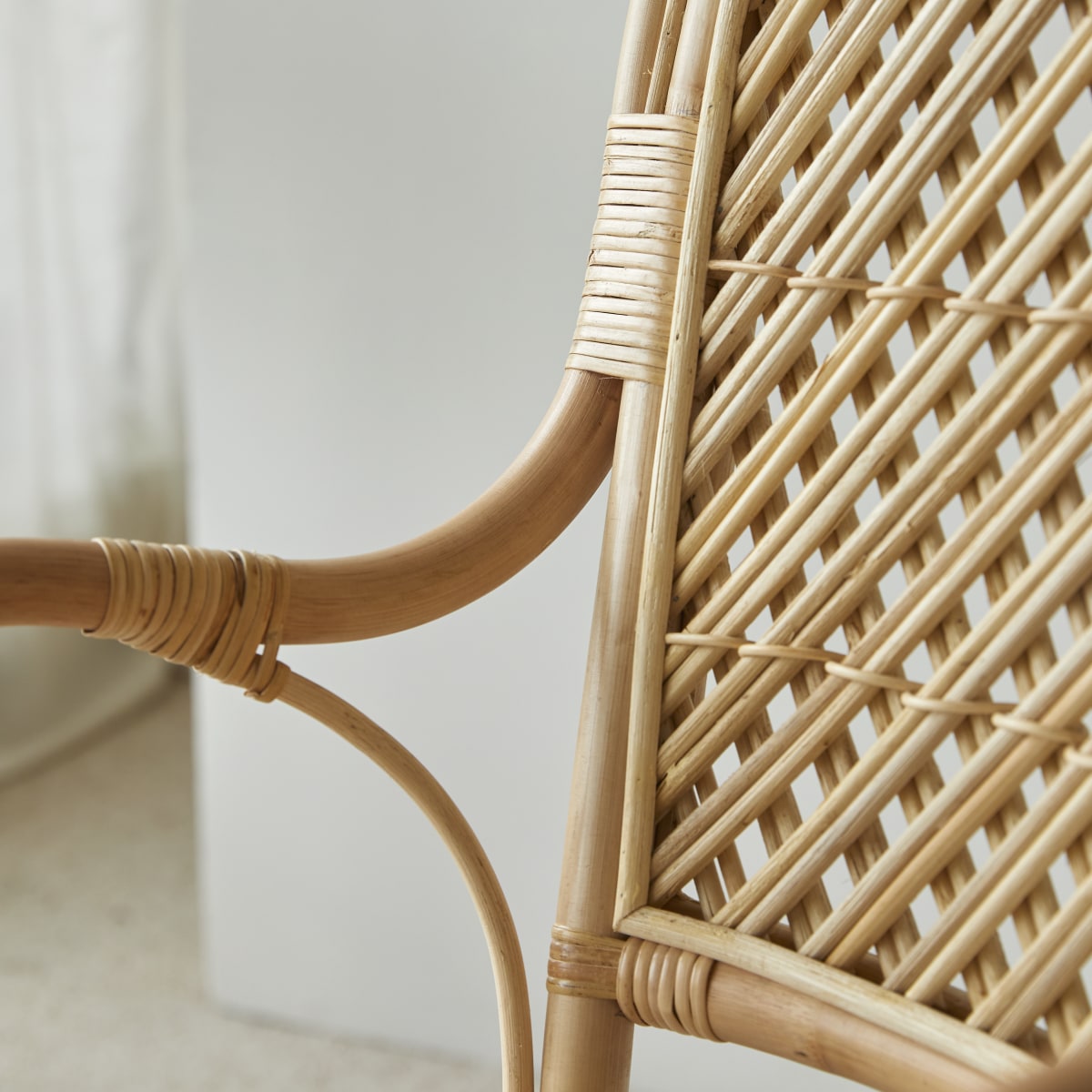 Marius - Lehnstuhl aus Rattan