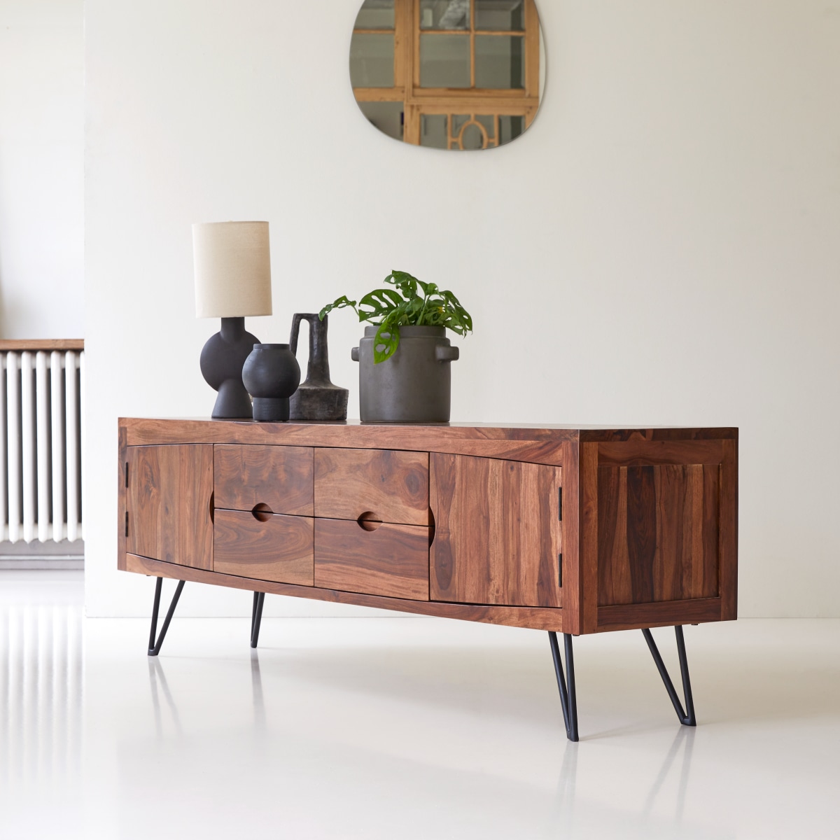 Bonnie - TV Schrank aus massivem Palisanderholz 180 cm
