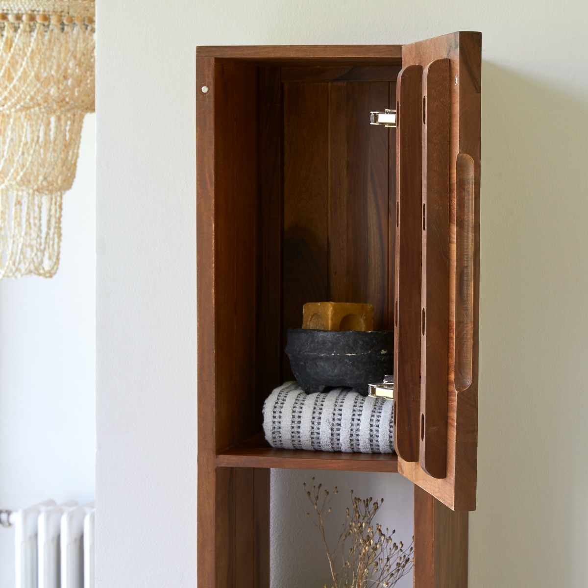 Nova - Hochschrank aus massivem Palisanderholz