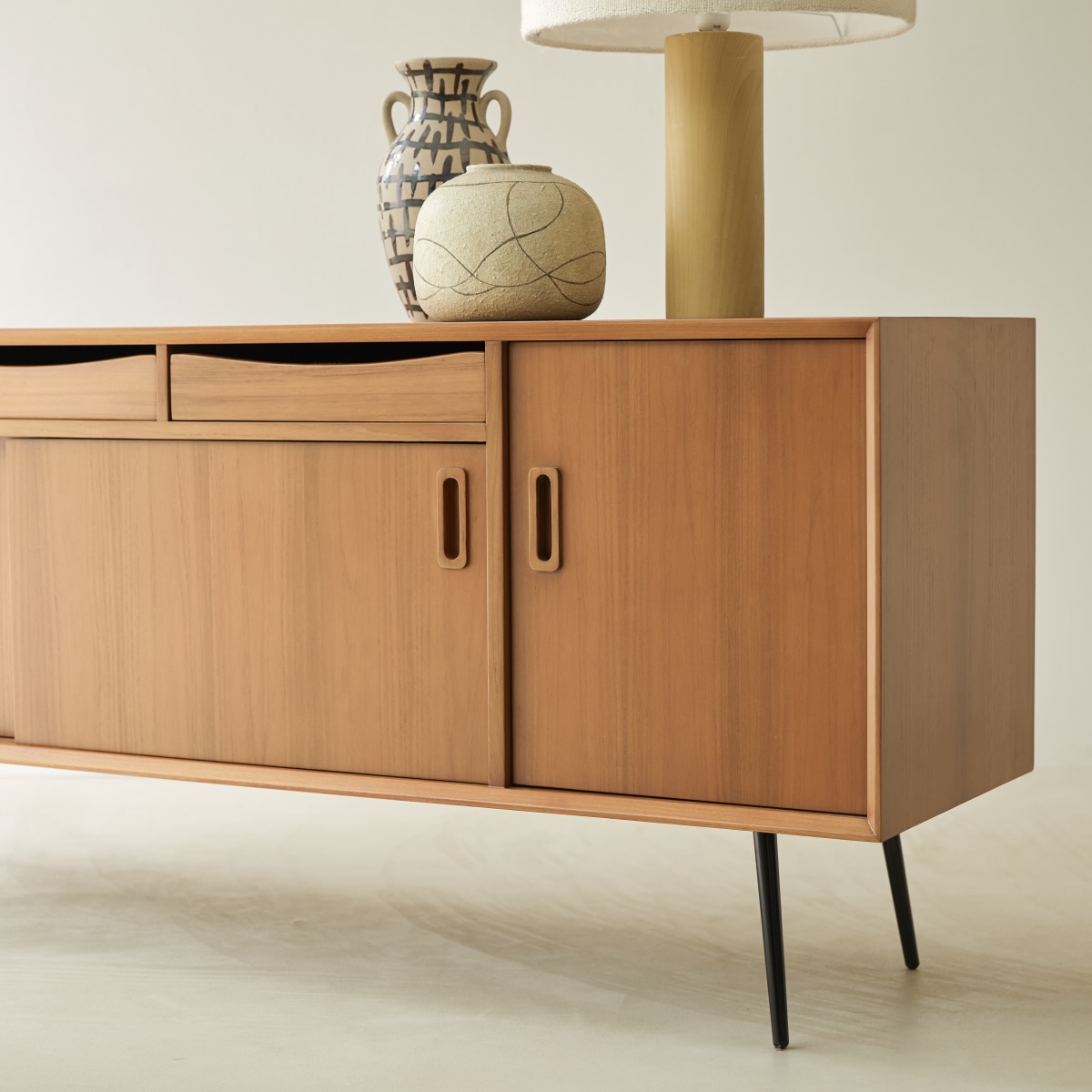 Simen - Buffet aus massivem Mahagoniholz 170 cm
