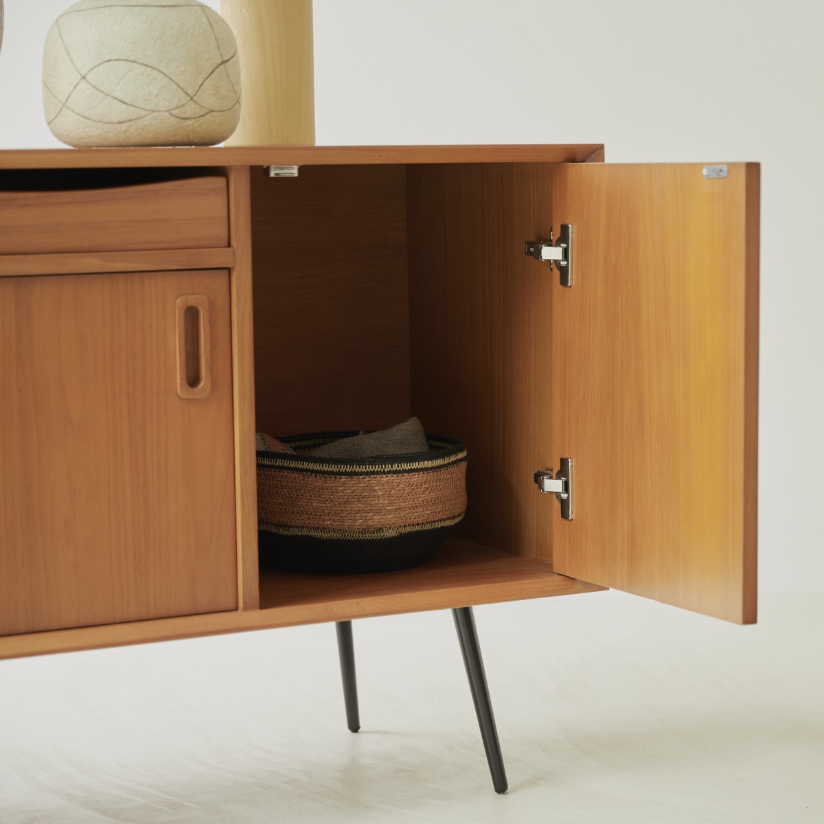 Simen - Buffet aus massivem Mahagoniholz 170 cm