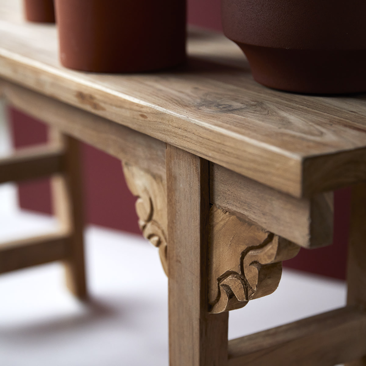 Adonis - Bank aus massivem Recycling-Teak