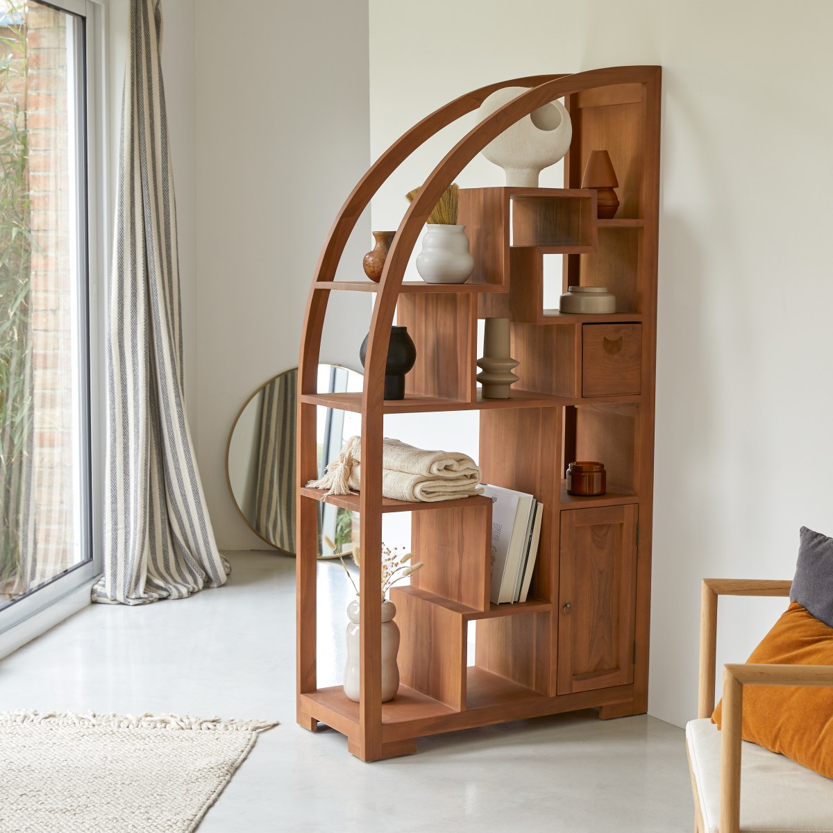 Alco Tipo - Bücherregal aus massivem Teak
