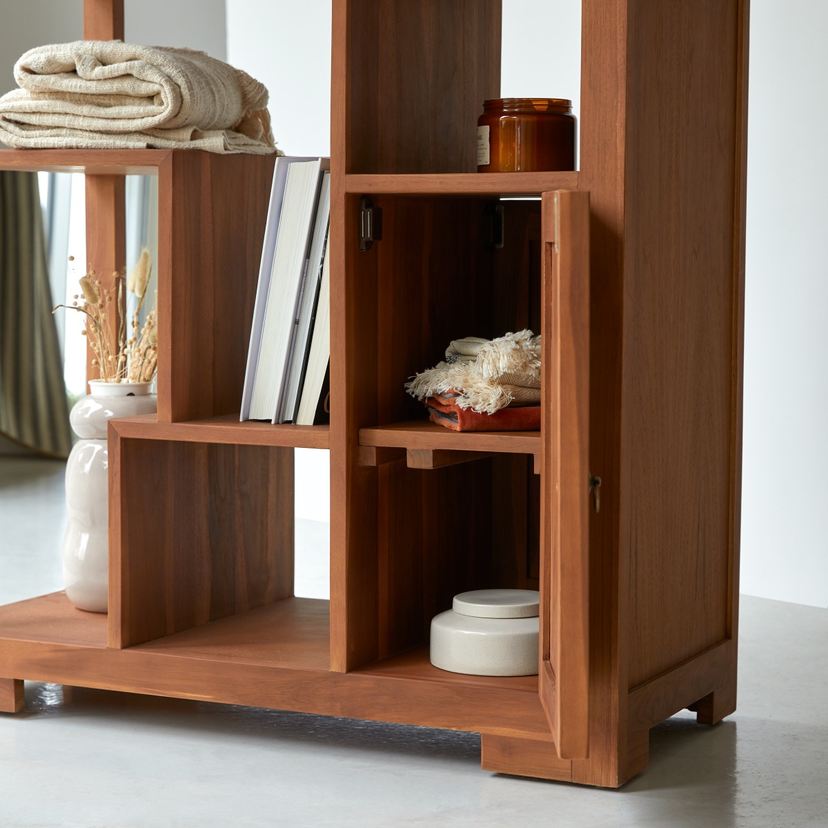 Alco Tipo - Bücherregal aus massivem Teak
