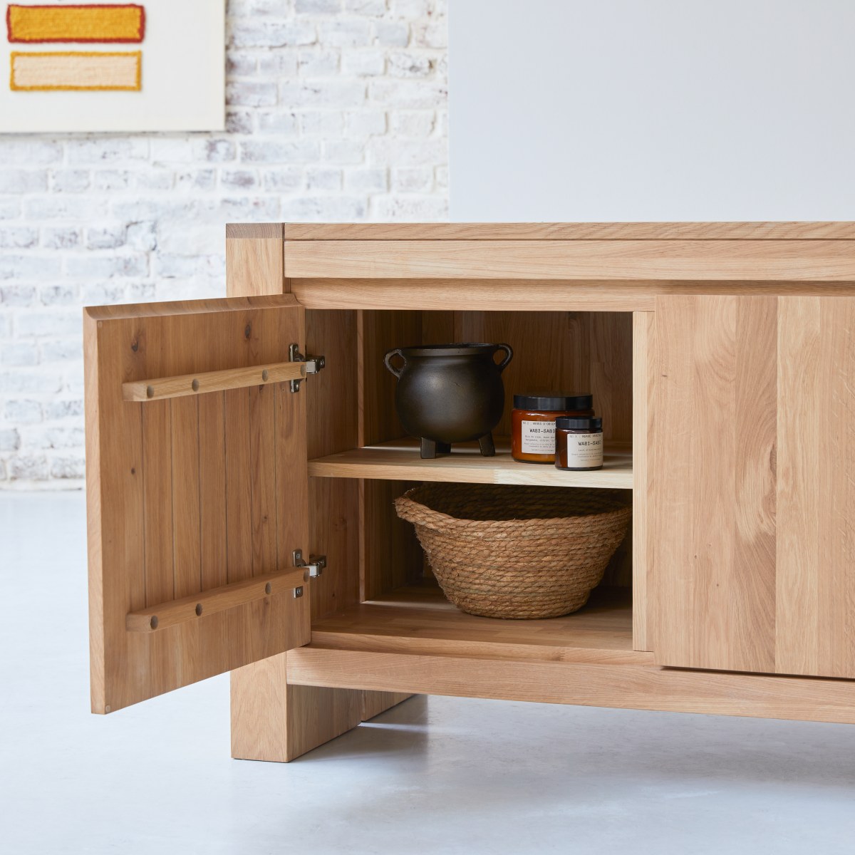 Eden - Buffet aus massivem Eichenholz 160 cm