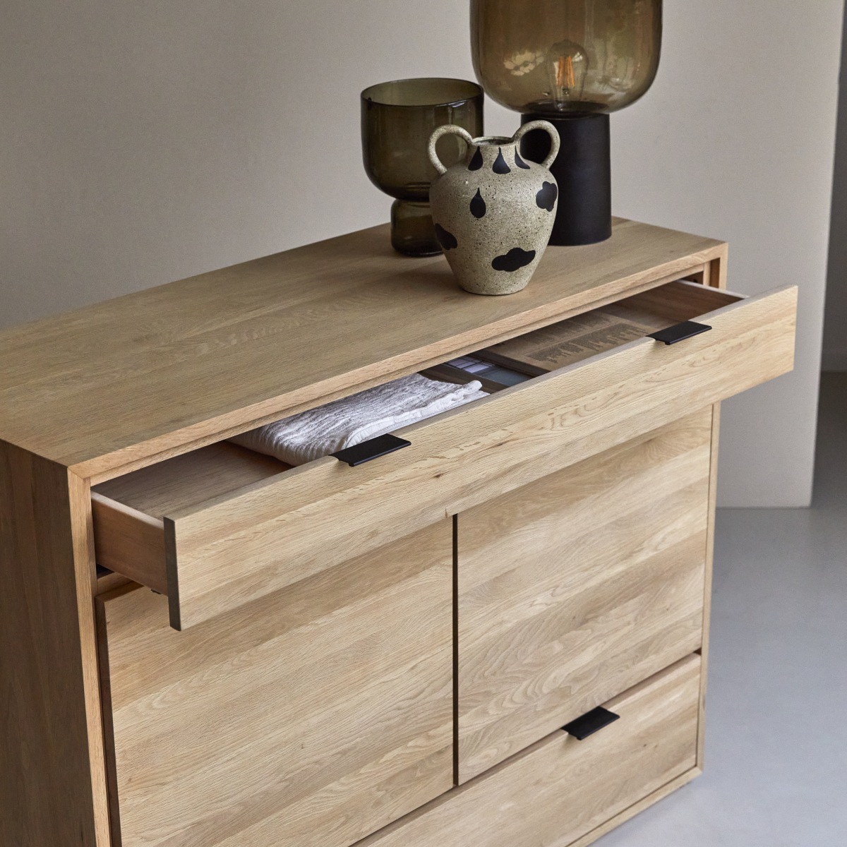 Senson - Buffet aus massivem Eichenholz 120 cm