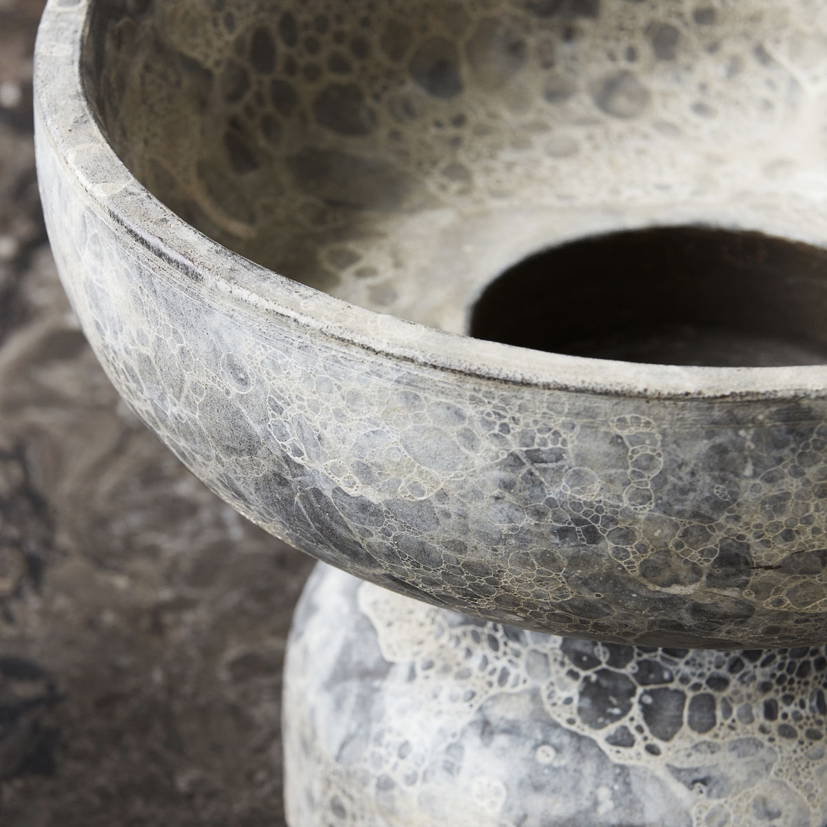 Ancient - Kerzenhalter aus Keramik