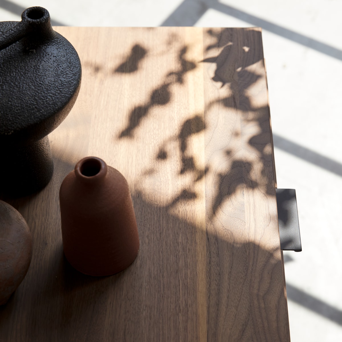 Senson - Sideboard aus massivem Nussbaum 120 cm