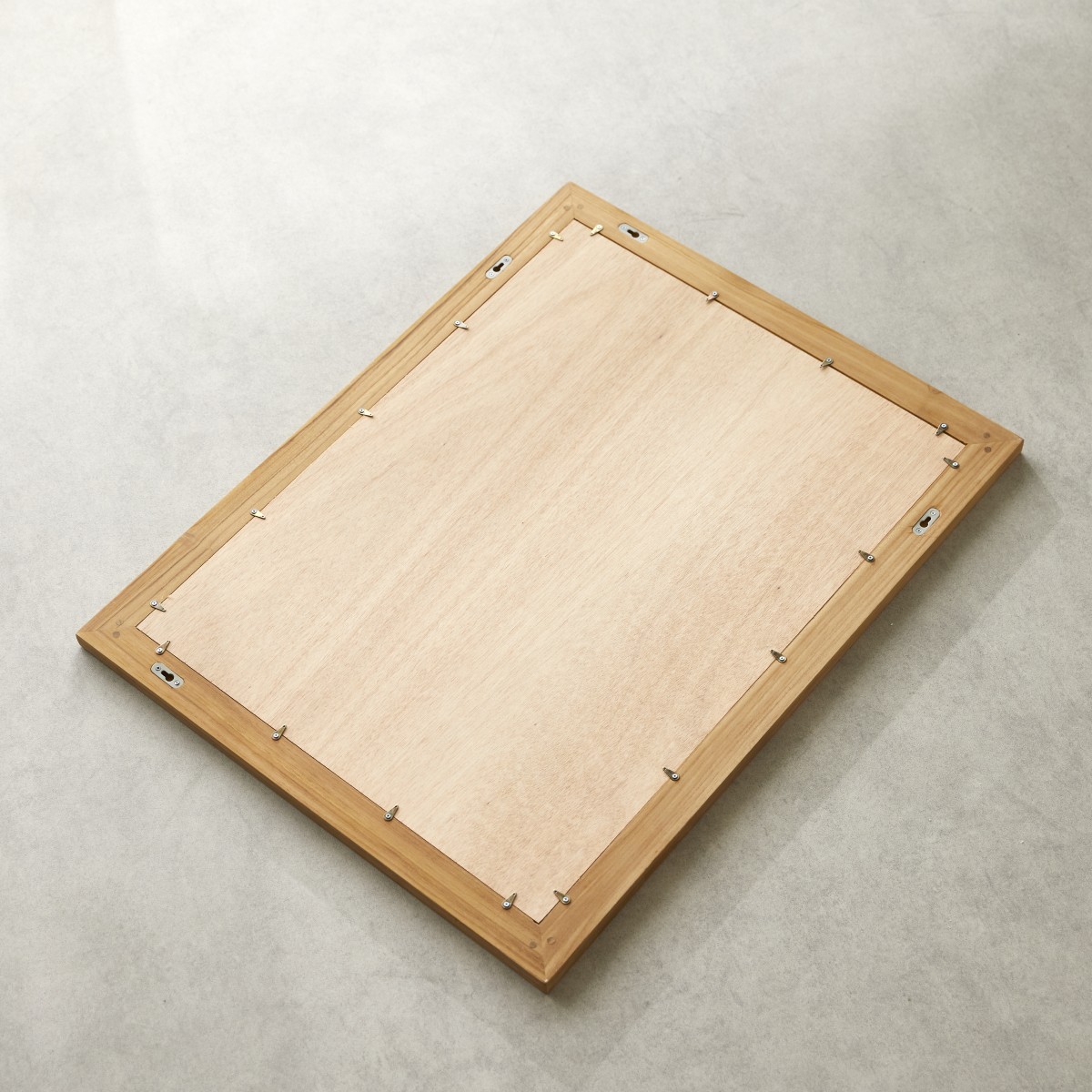 Tona - Spiegel aus massivem Teak 90x70 cm