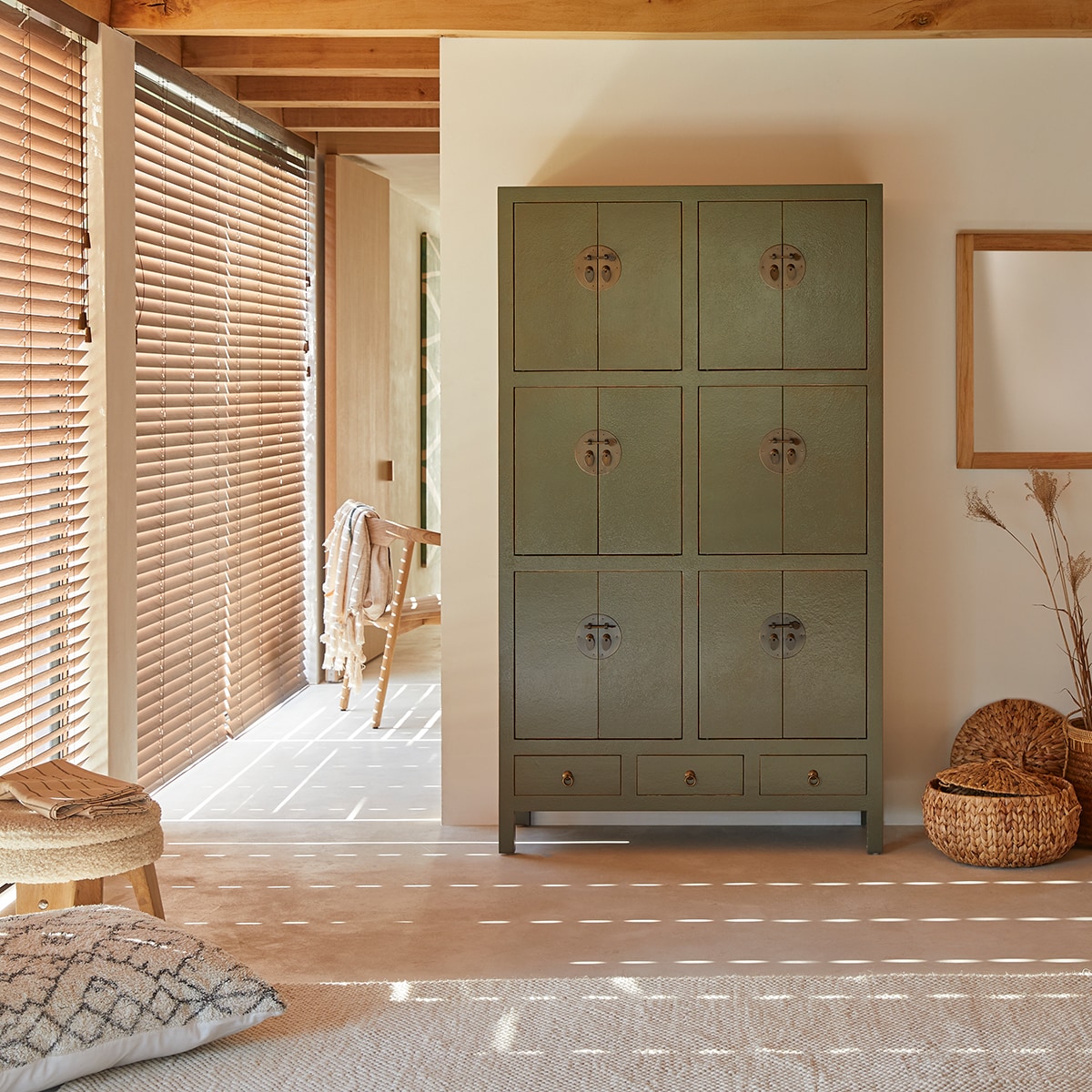Rata - 3 natural fibre baskets