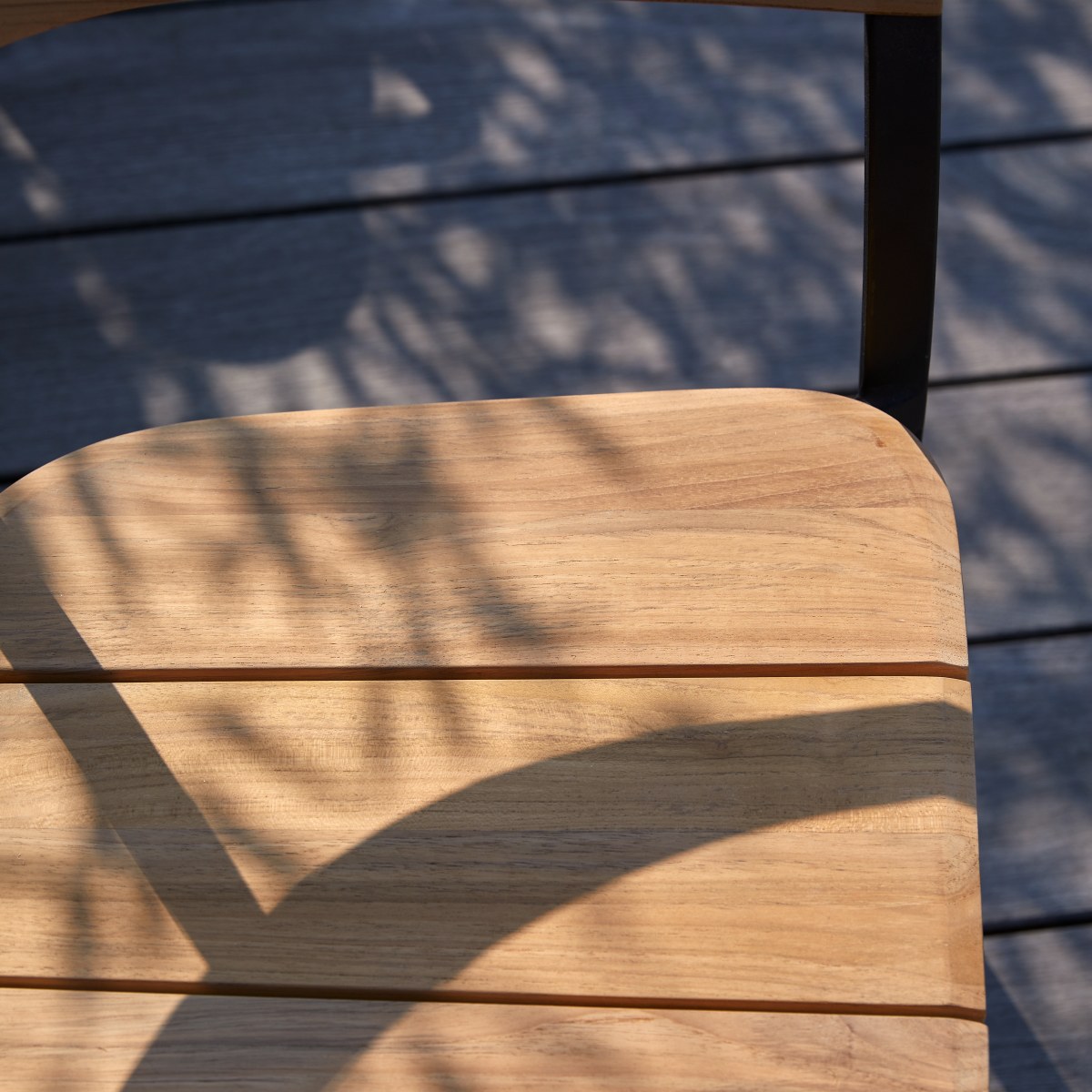 Arco - Gartenstuhl aus Teak massiv und Aluminium