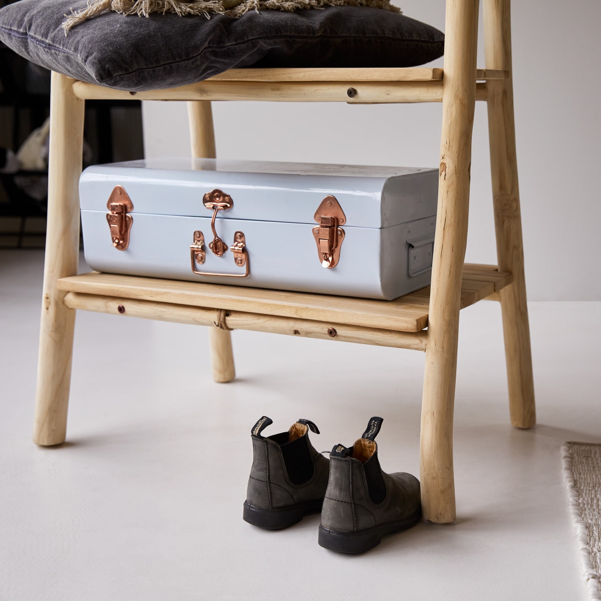 Kilim - Kleiderständer aus Teak massiv für Kinder