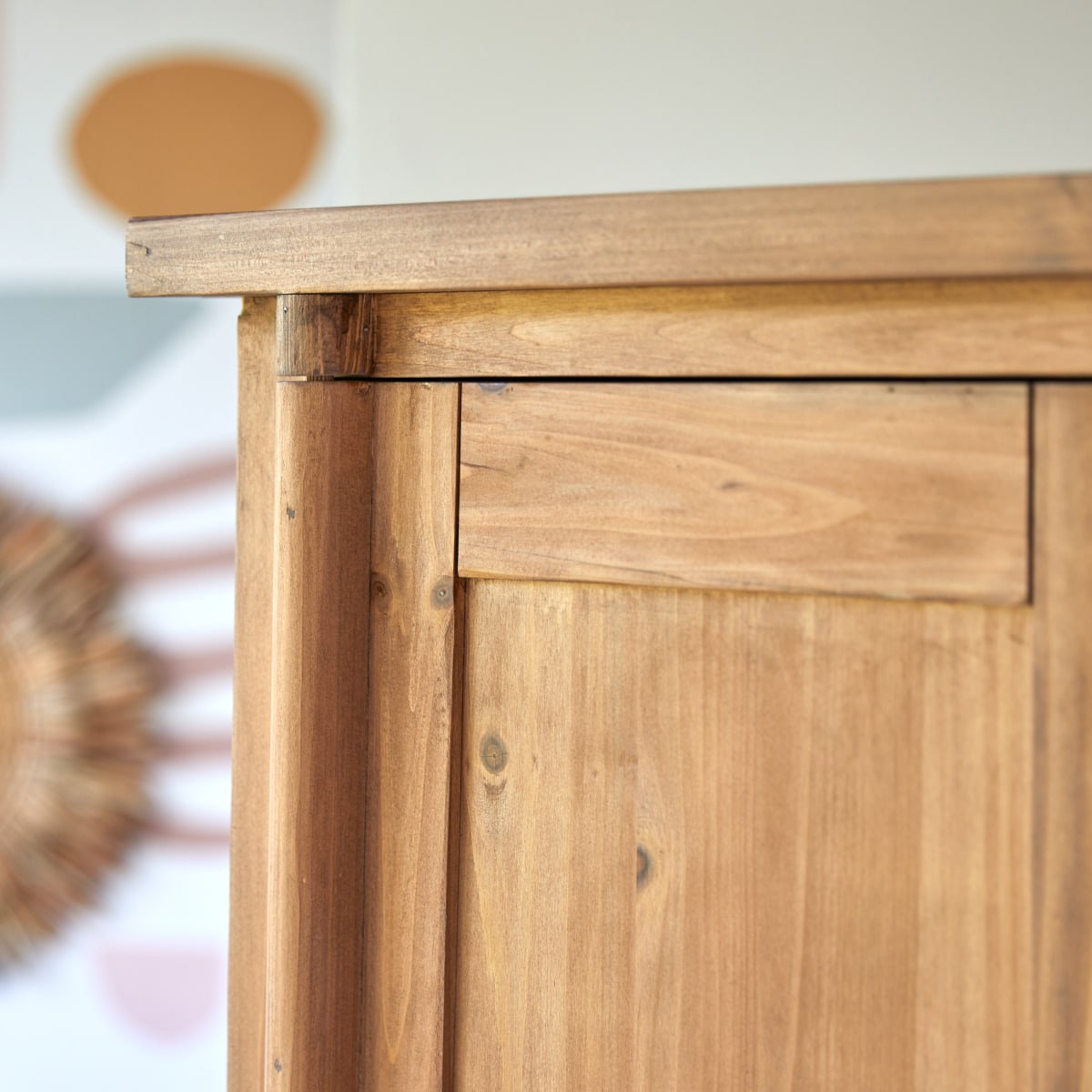 Yuki - Kinderschrank aus massiver Recycling-Pinie