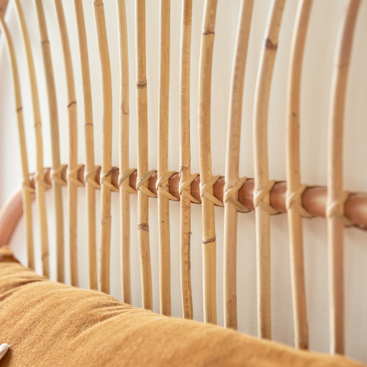 Colette - Kinder-Kopfteil aus Rattan 90 cm