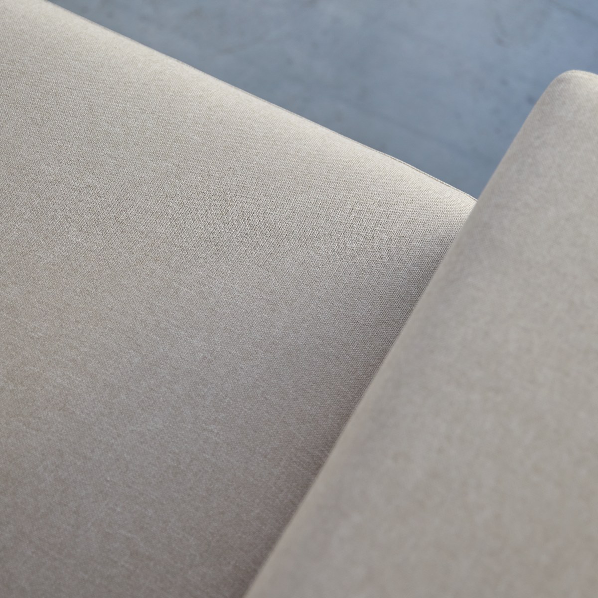 Lars - 3-Sitzer-Sofa mit ecrufarbenem Stoffbezug