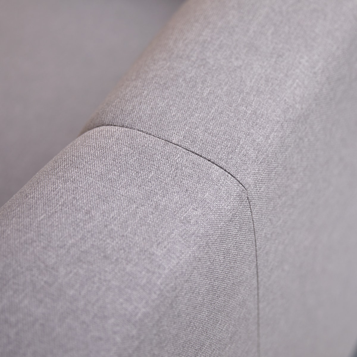 Lars - 3-Sitzer-Sofa mit taupegrauem Stoffbezug