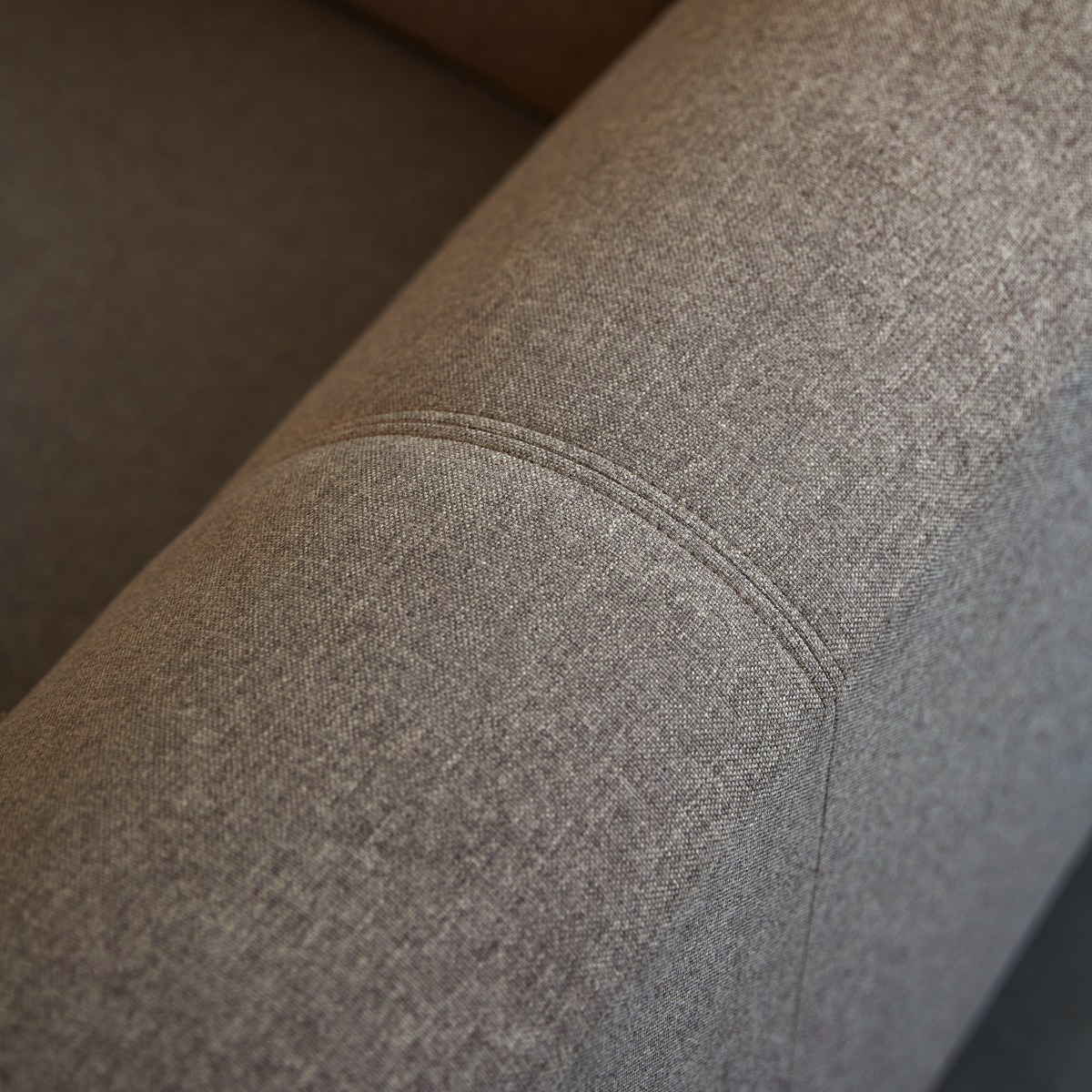 Finn - Finn - 2-3-Sitzer-Sofa mit maulwurfsgrau Stoffbezug