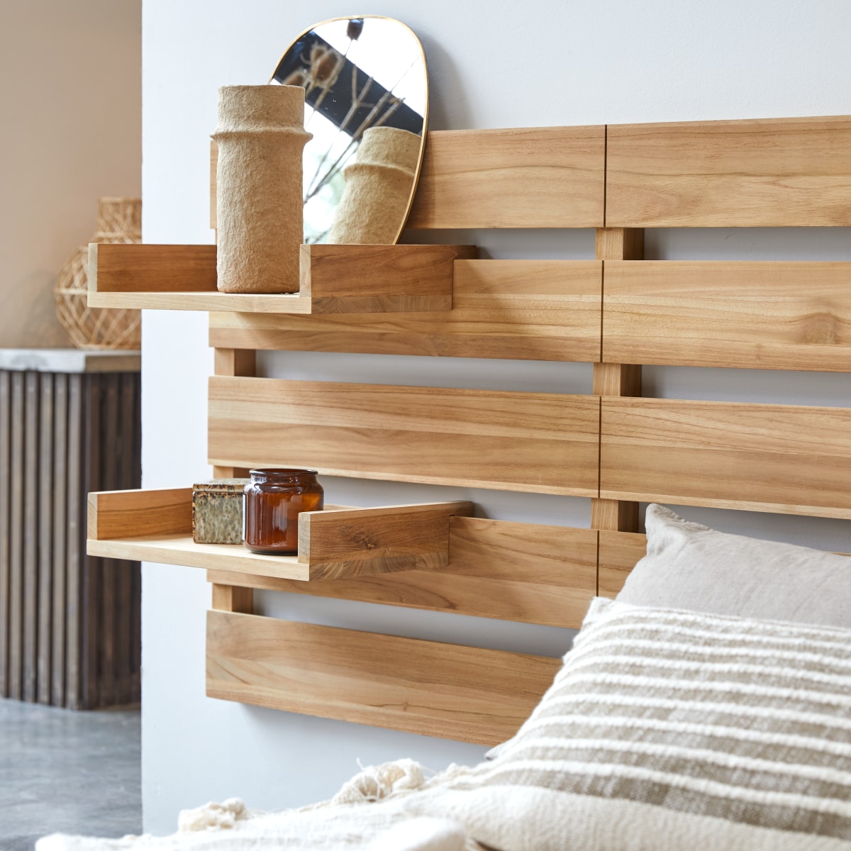 Urbain - 2er-Set Regal aus massivem Teak