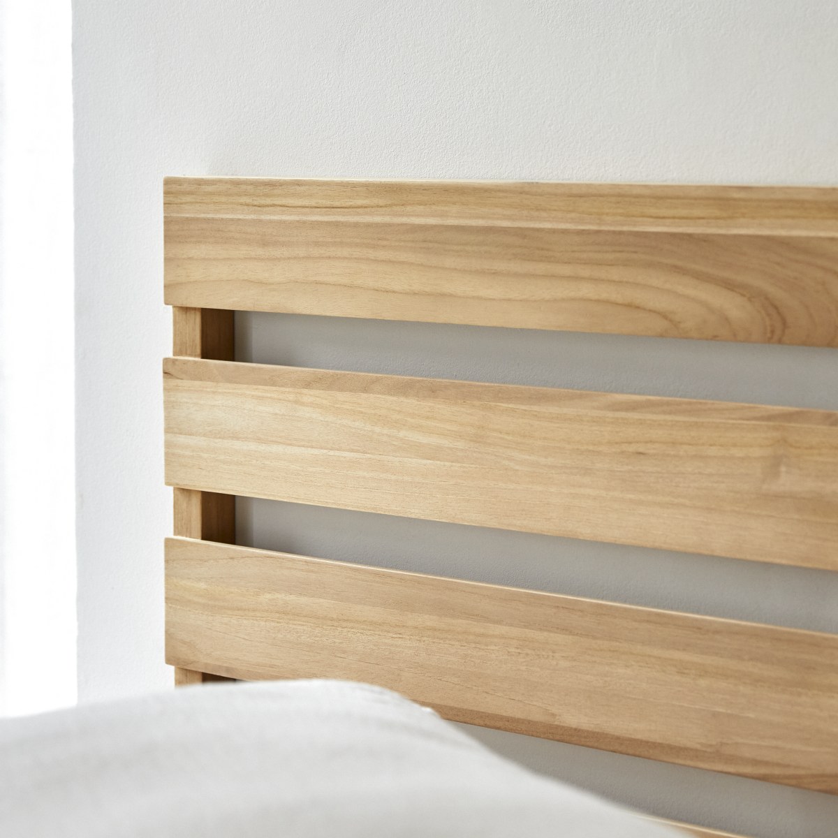 Urbain - Kopfteil aus massivem Teak 180 cm