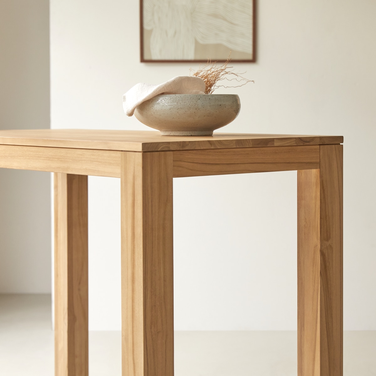 Eden - Bartisch aus massivem Teak für 2–4 Personen