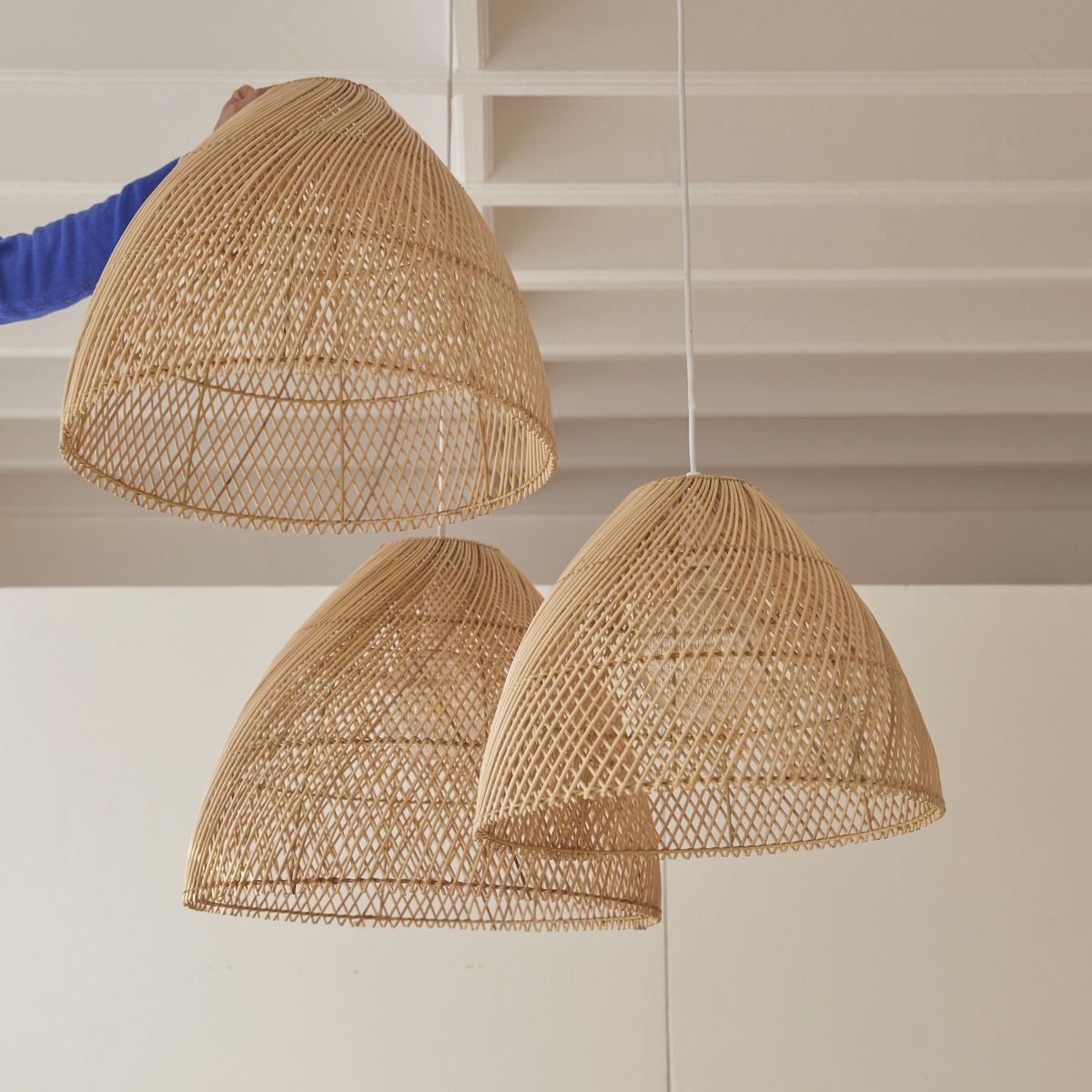 Hina - Lampenschirm aus Rattan 53 cm