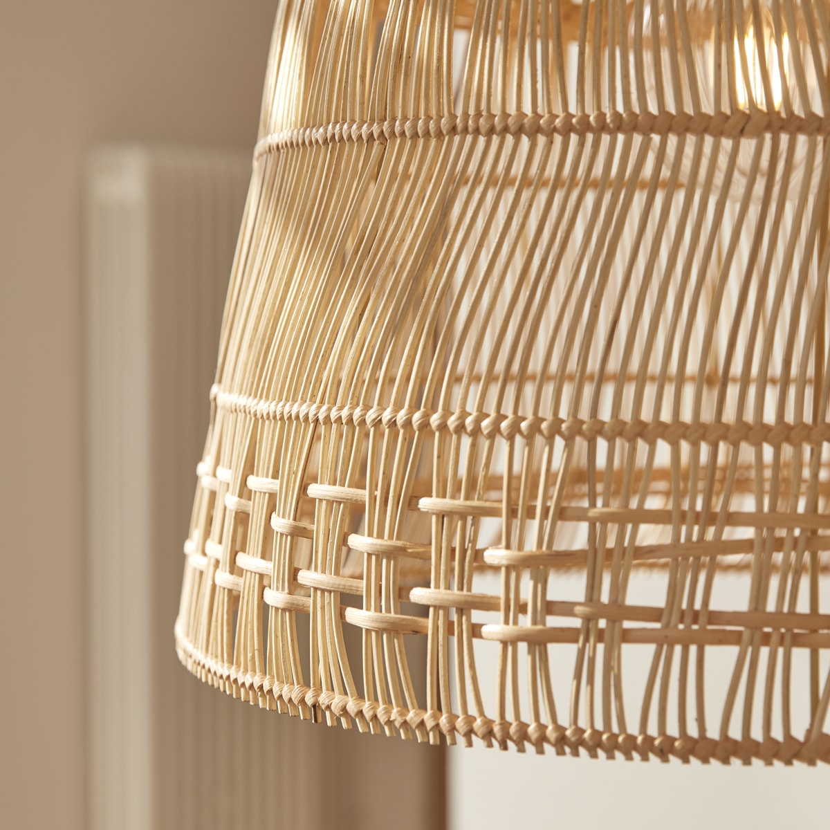Nani - Lampenschirm aus Rattan 50 cm