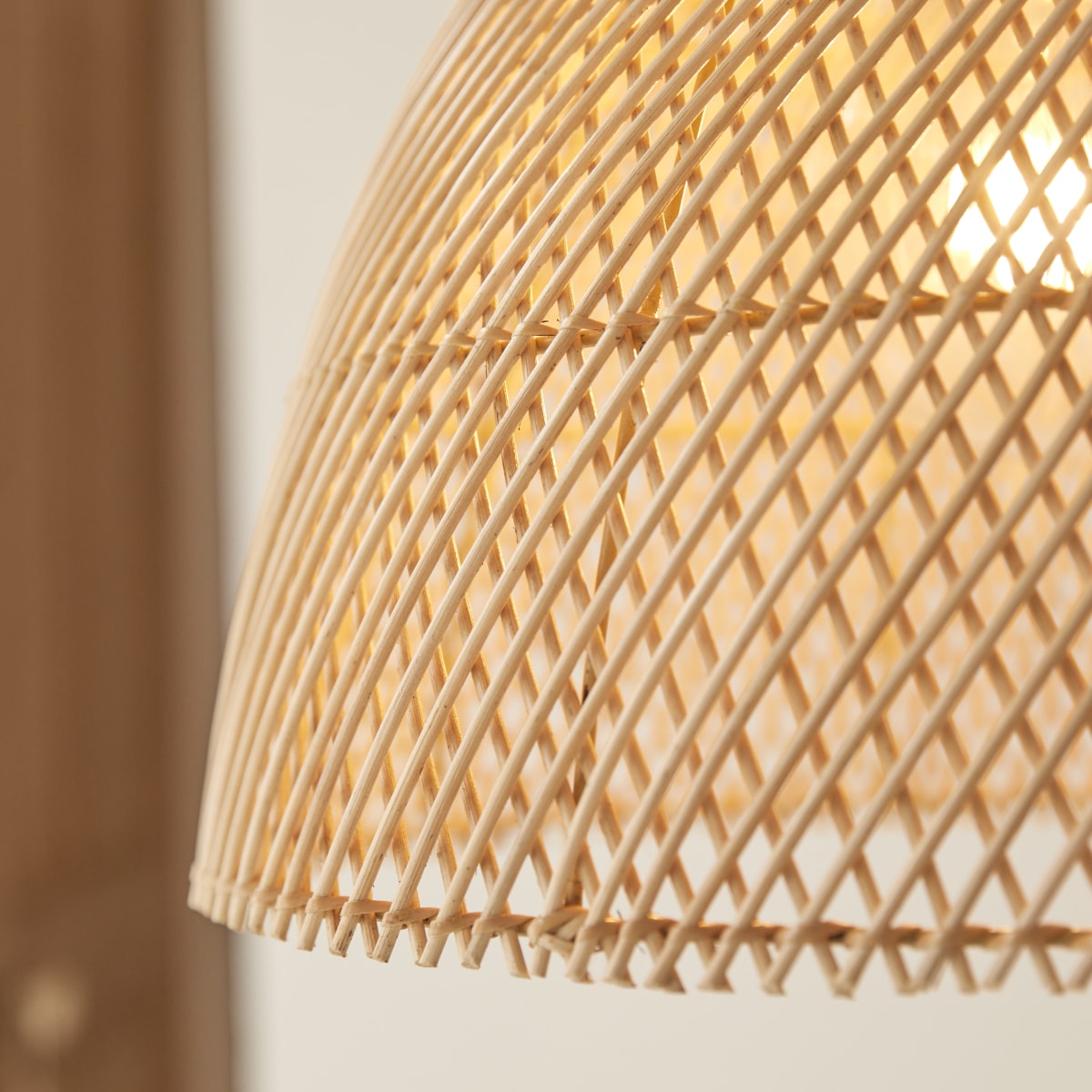 Hina - Lampenschirm aus Rattan 49 cm