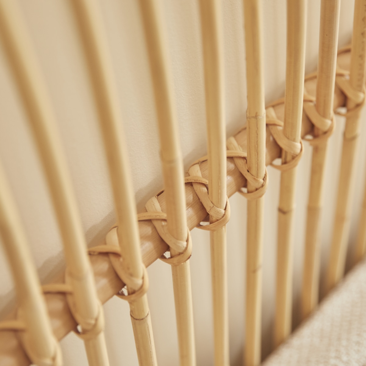 Colette - Bett-Kopfteil aus Rattan 180 cm