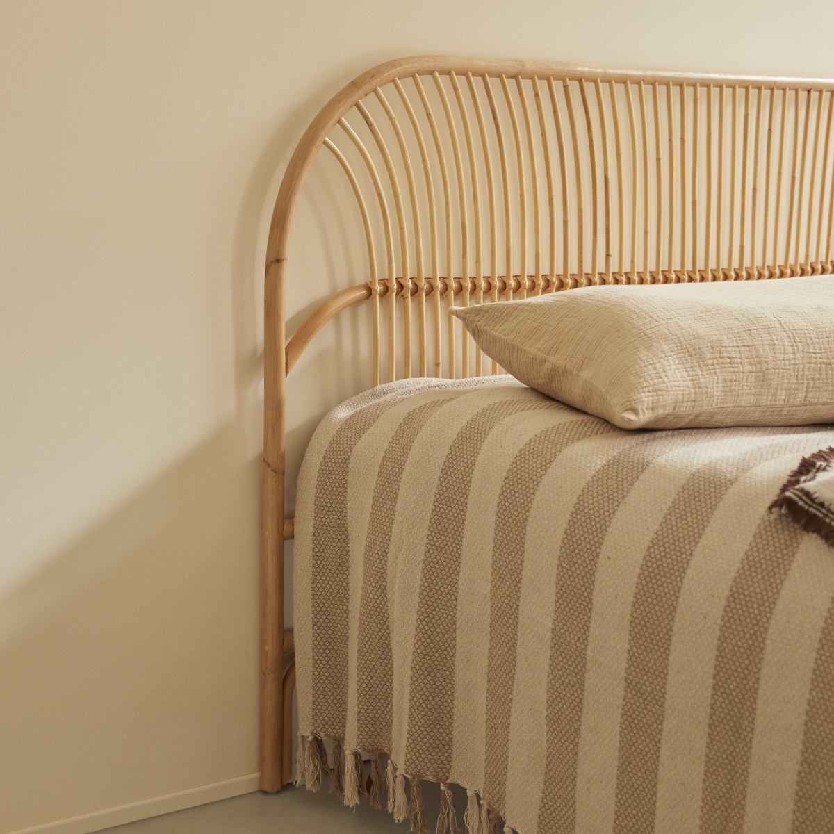 Colette - Bett-Kopfteil aus Rattan 200 cm