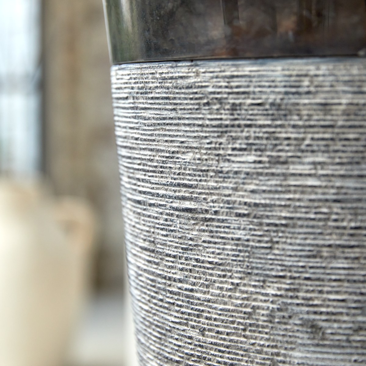 Koni - Standwaschbecken aus Marmor ∅ 40 cm 