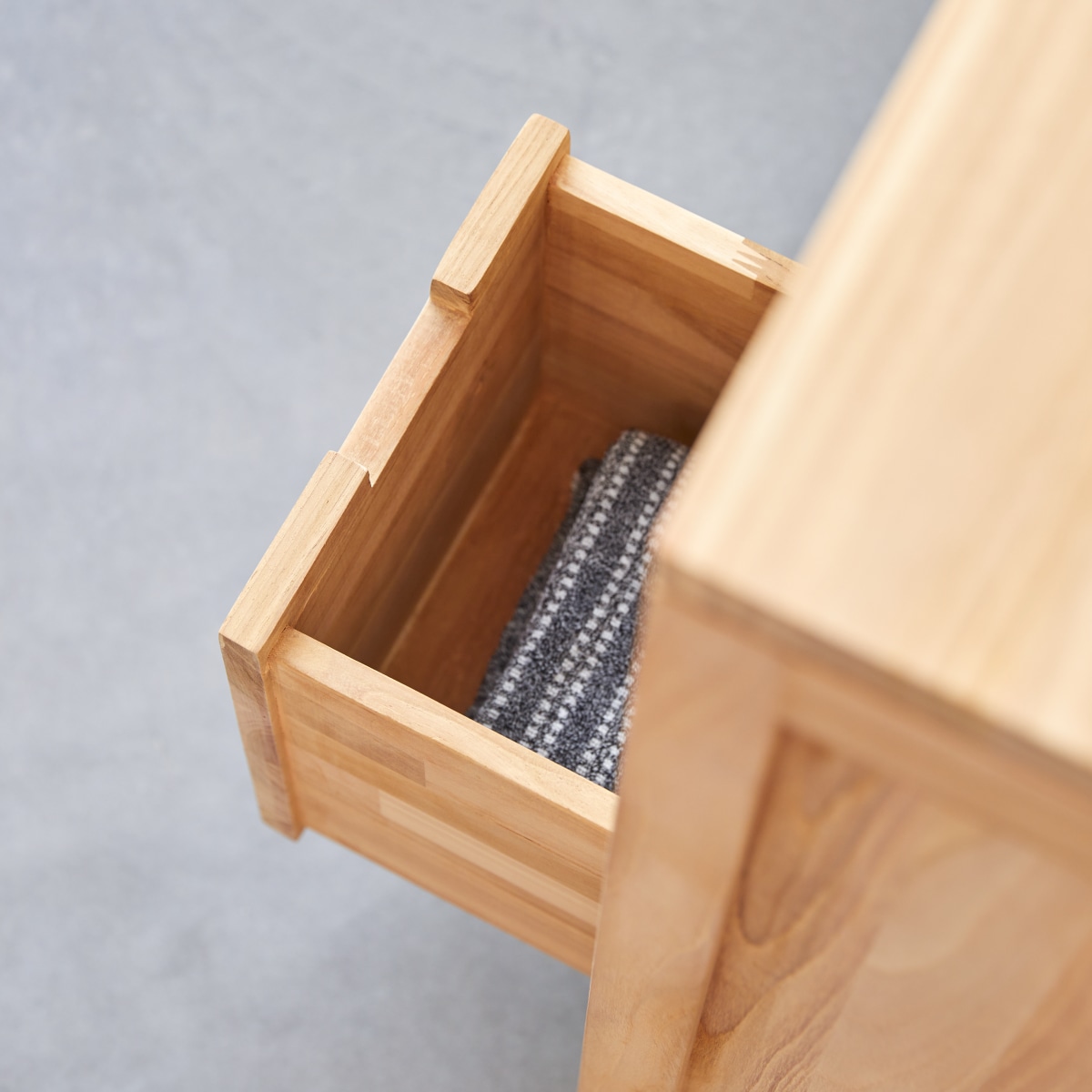 Serena - Waschtischunterschrank aus massivem Teakholz 100 cm