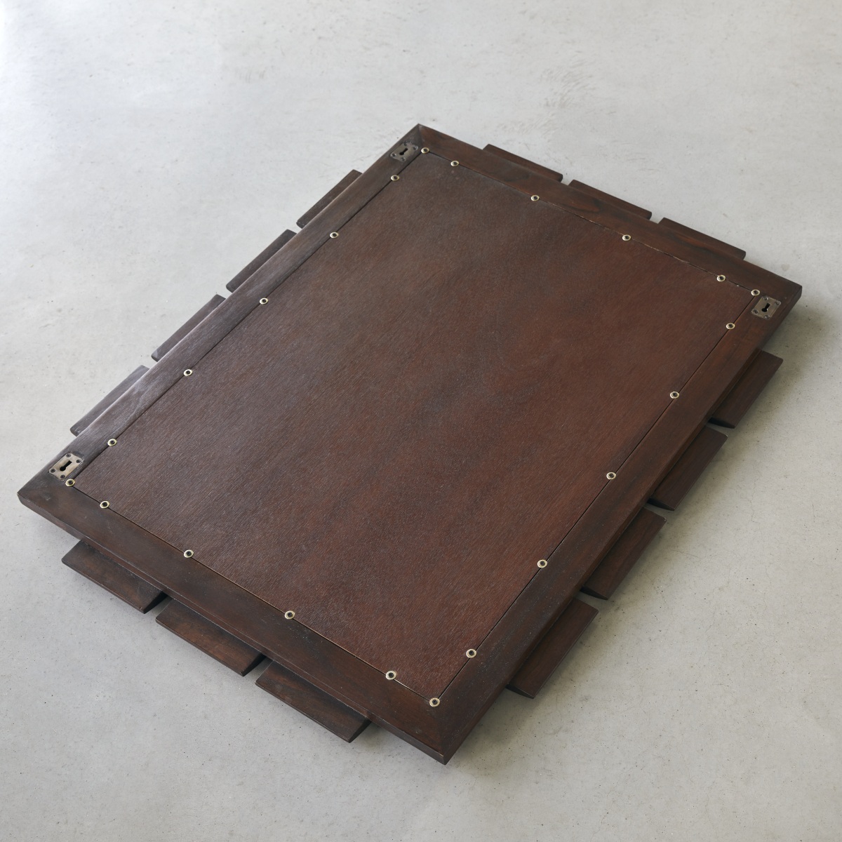 Isaac - Spiegel aus Mindiholz, 100 x 80 cm