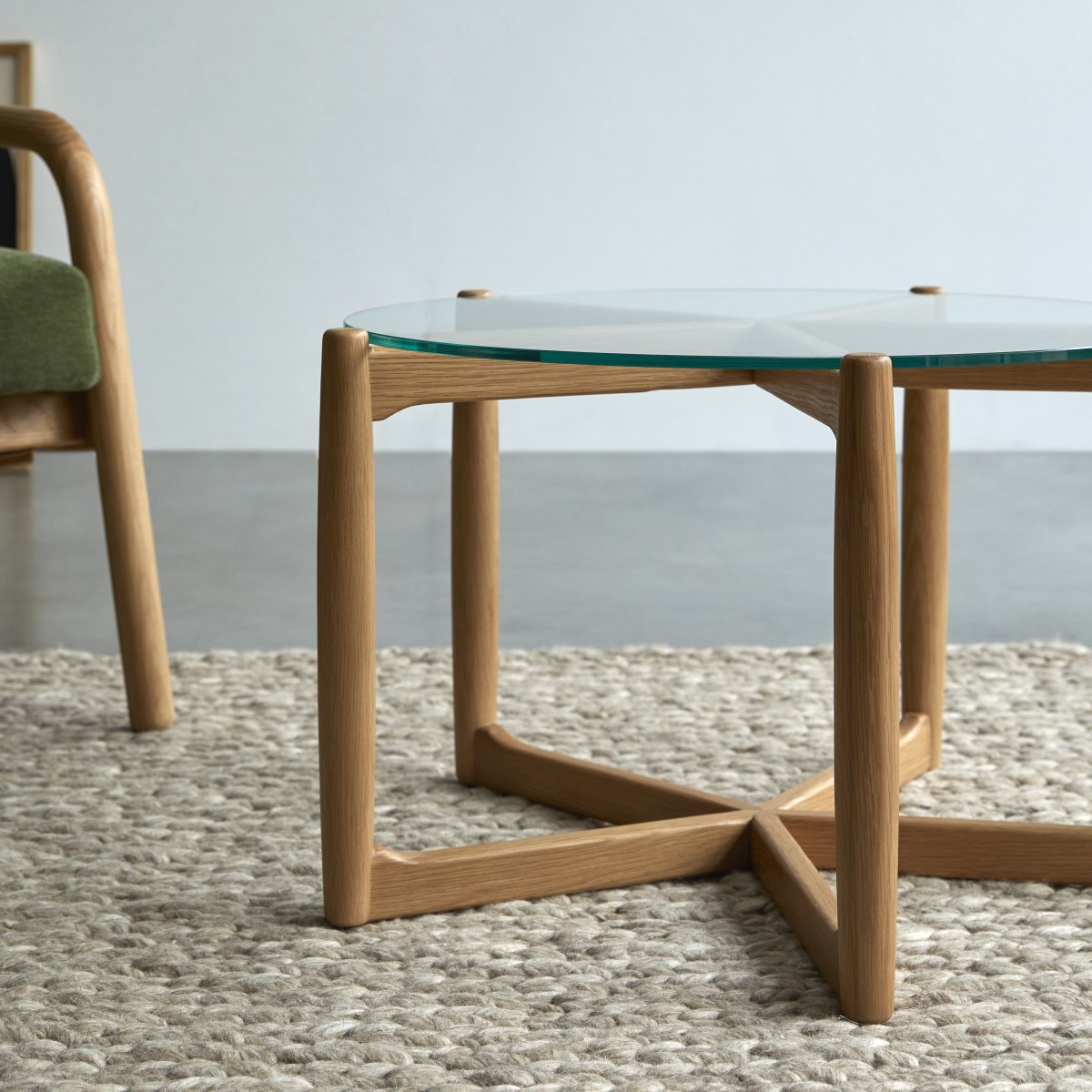 Nori - Table basse en chêne massif