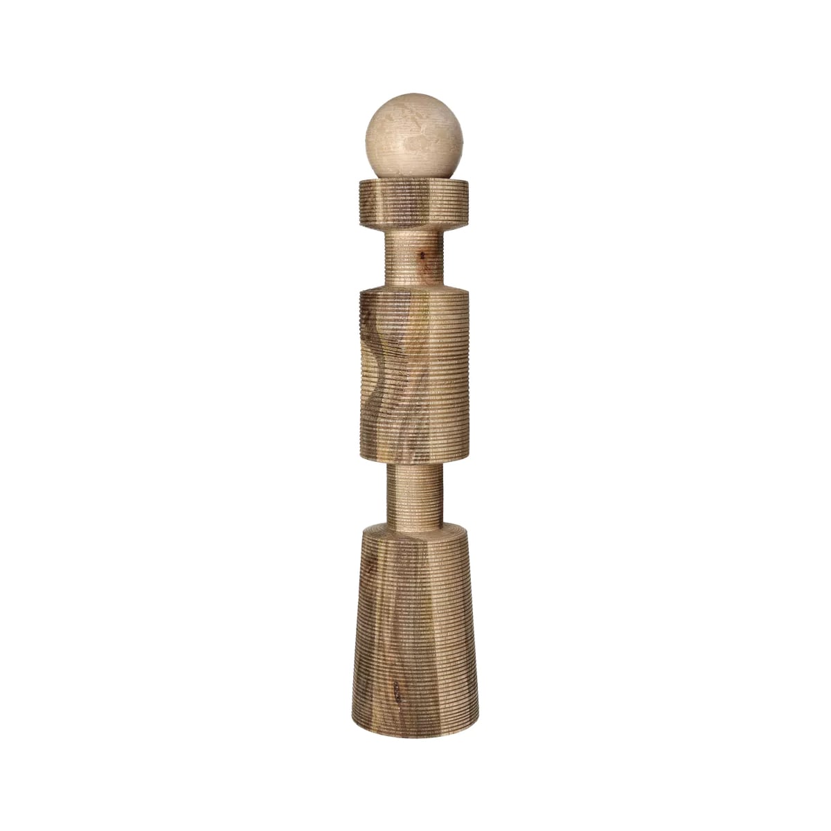Rotello - Mango wood candle holder, 50 cm