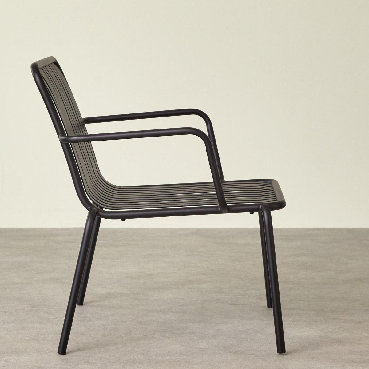 Gaby - Gartenstühle aus Metall black
