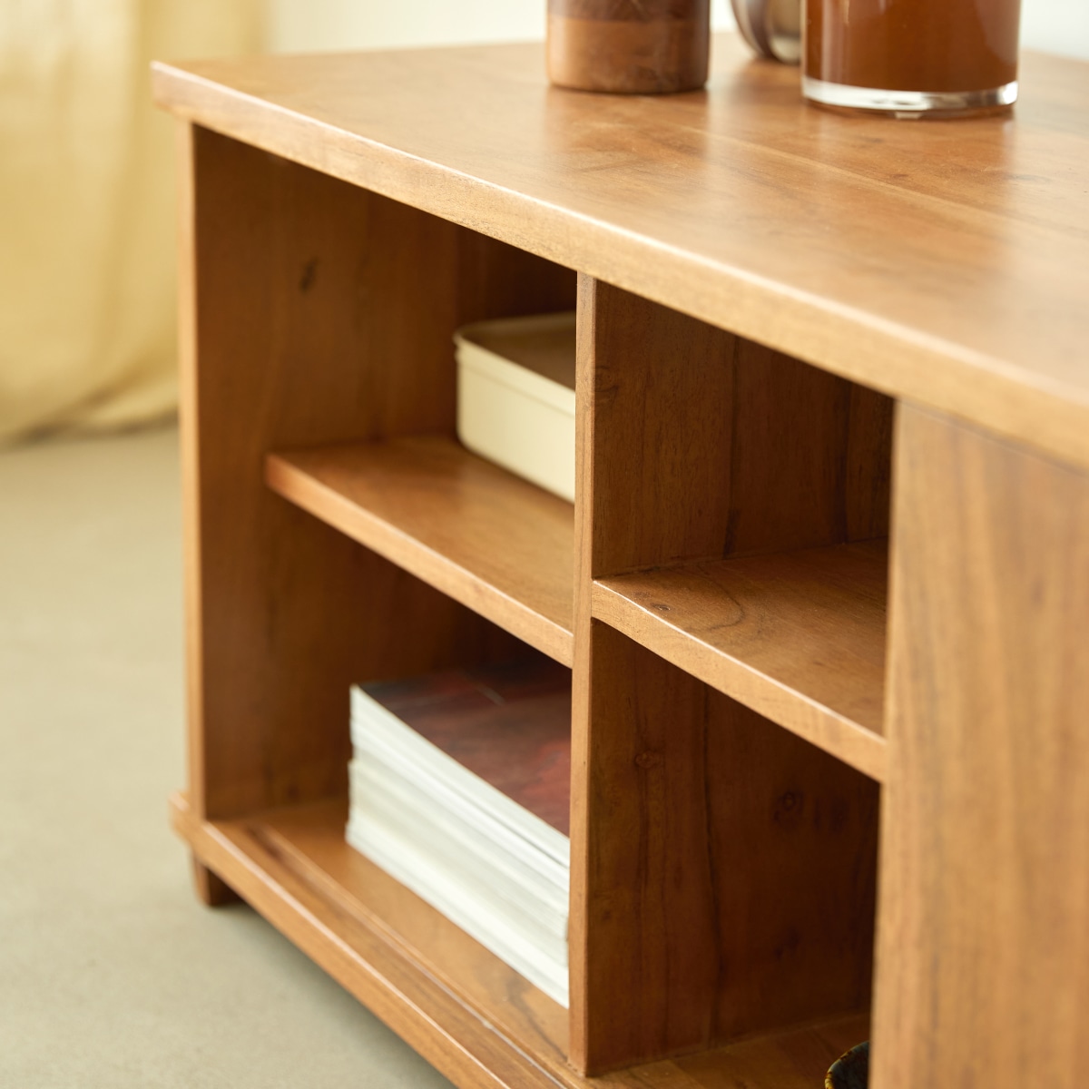 Jules - Acaciahouten TV-meubel 120 cm