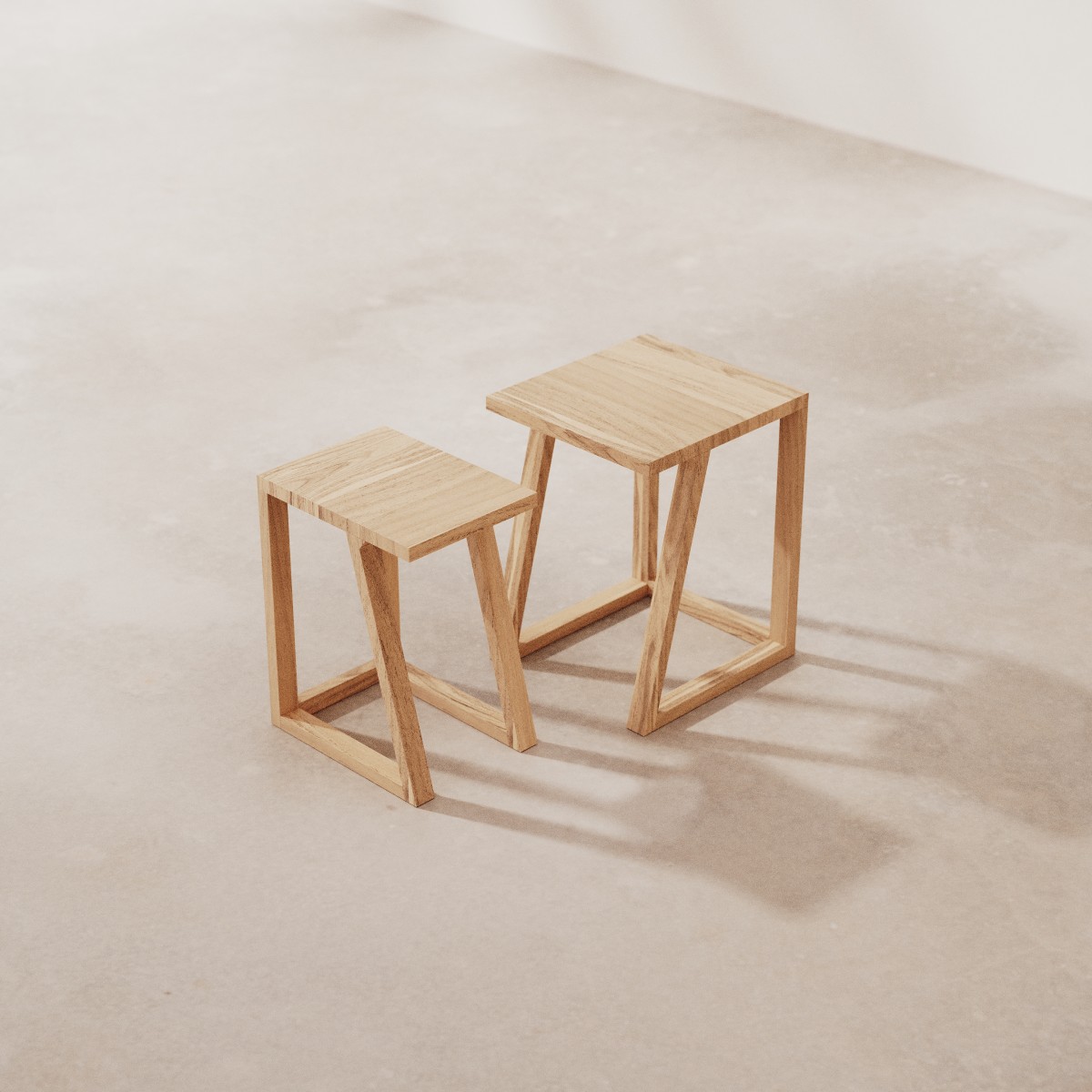 Gaspard - Bijzettafel massief mangohout