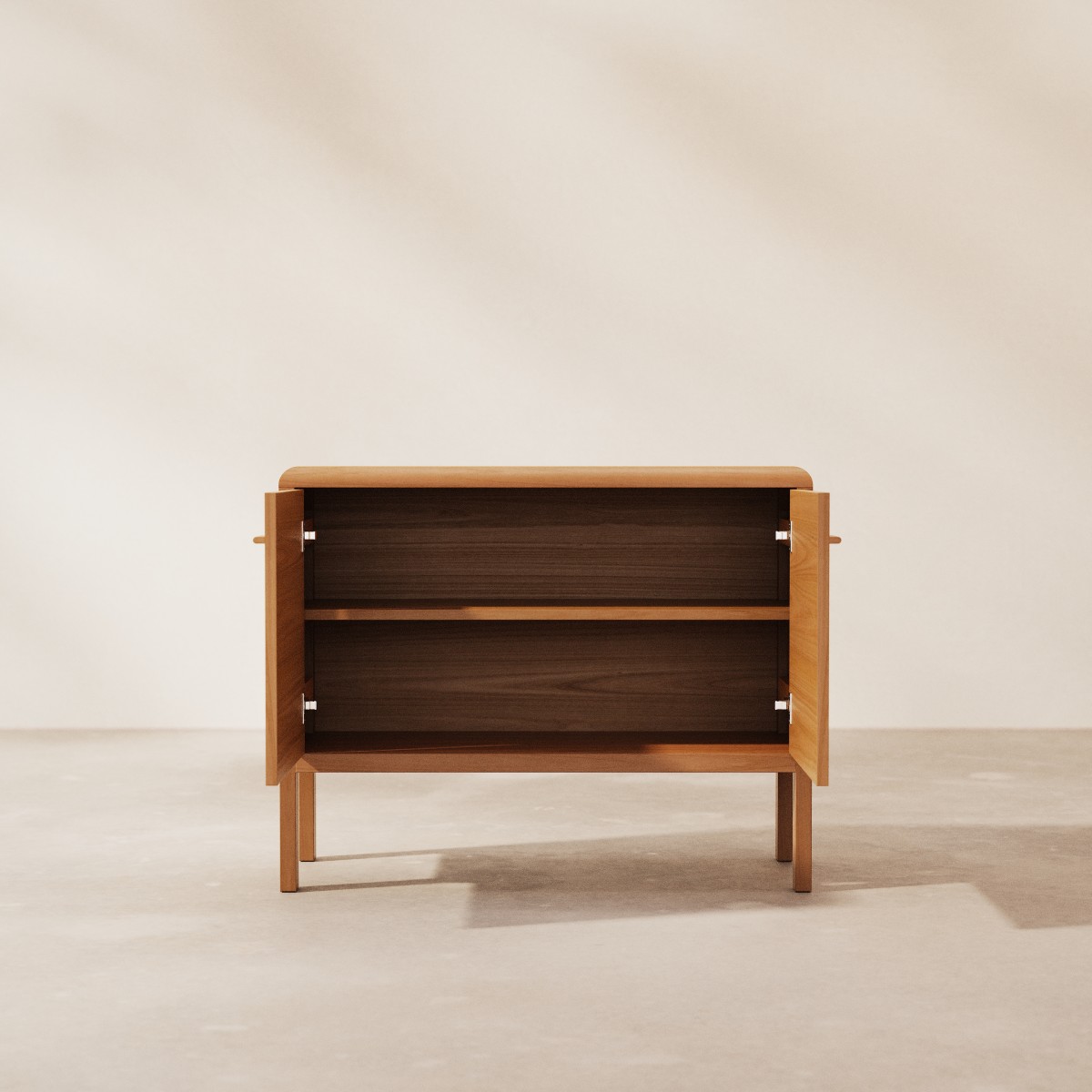 Livia - Sideboard aus massivem Mahagoni 100 cm