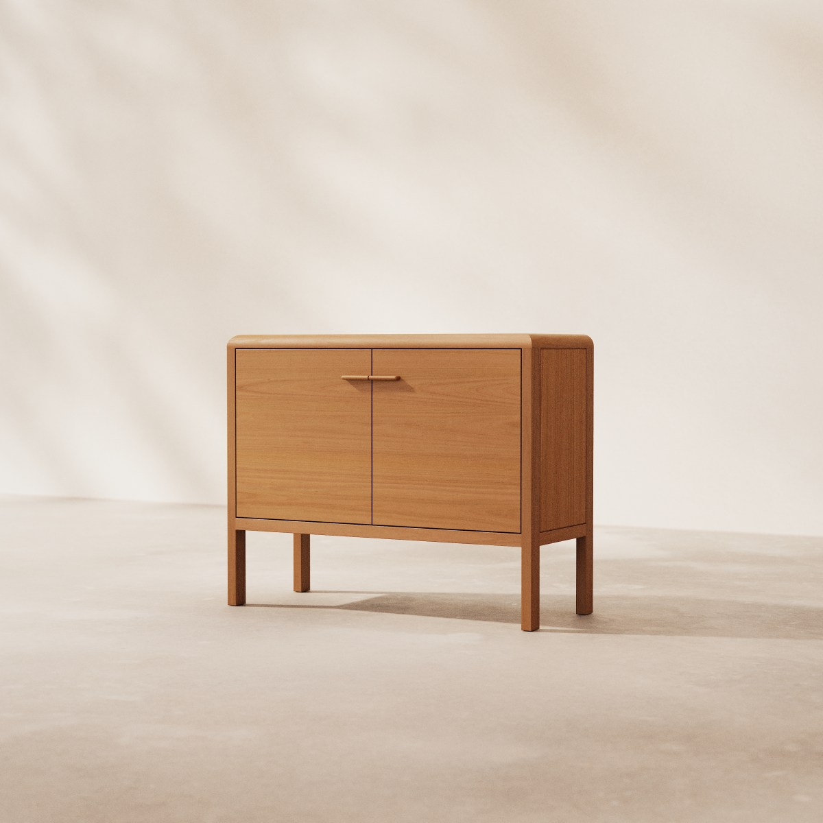Livia - Sideboard aus massivem Mahagoni 100 cm