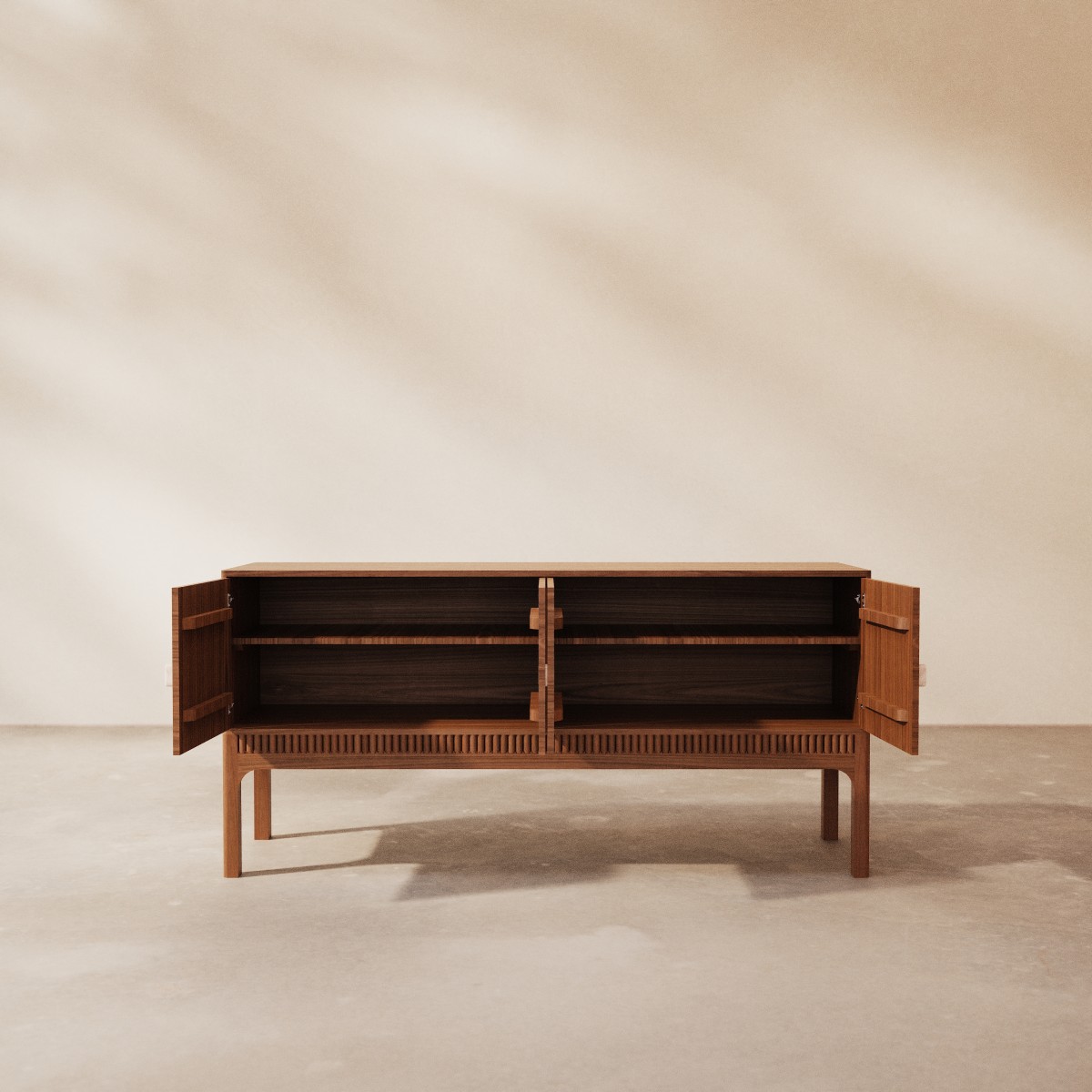Pippa - Buffet en acacia massif 160 cm