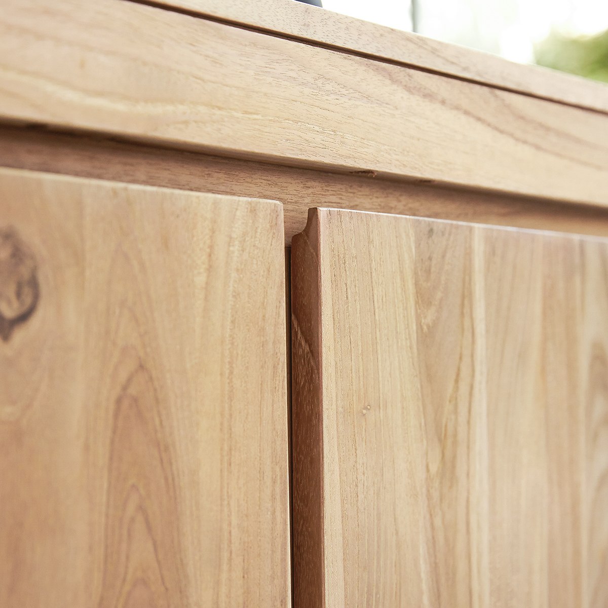 Eden - Buffet aus massivem Teakholz 210 cm